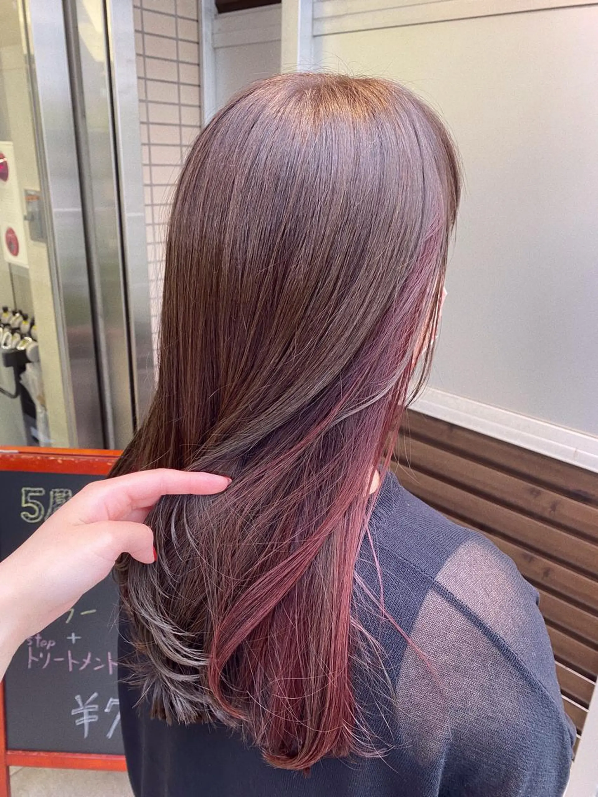 ロング カラー 🕶️佐藤 海李🐏のヘアスタイル