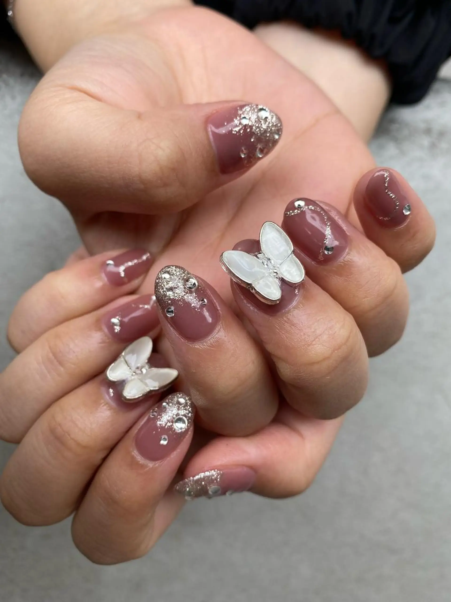 ネイル 韓国ネイル ハンドネイル Zir nail所属・zir nail💙 shikakuraのネイルデザイン