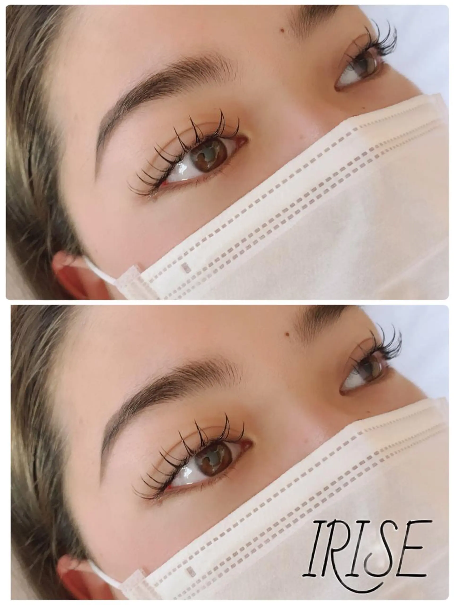 マツエク・マツパ 束感まつ毛 フラットラッシュ salon de   irise所属・salon de iriseのマツエク・マツパデザイン