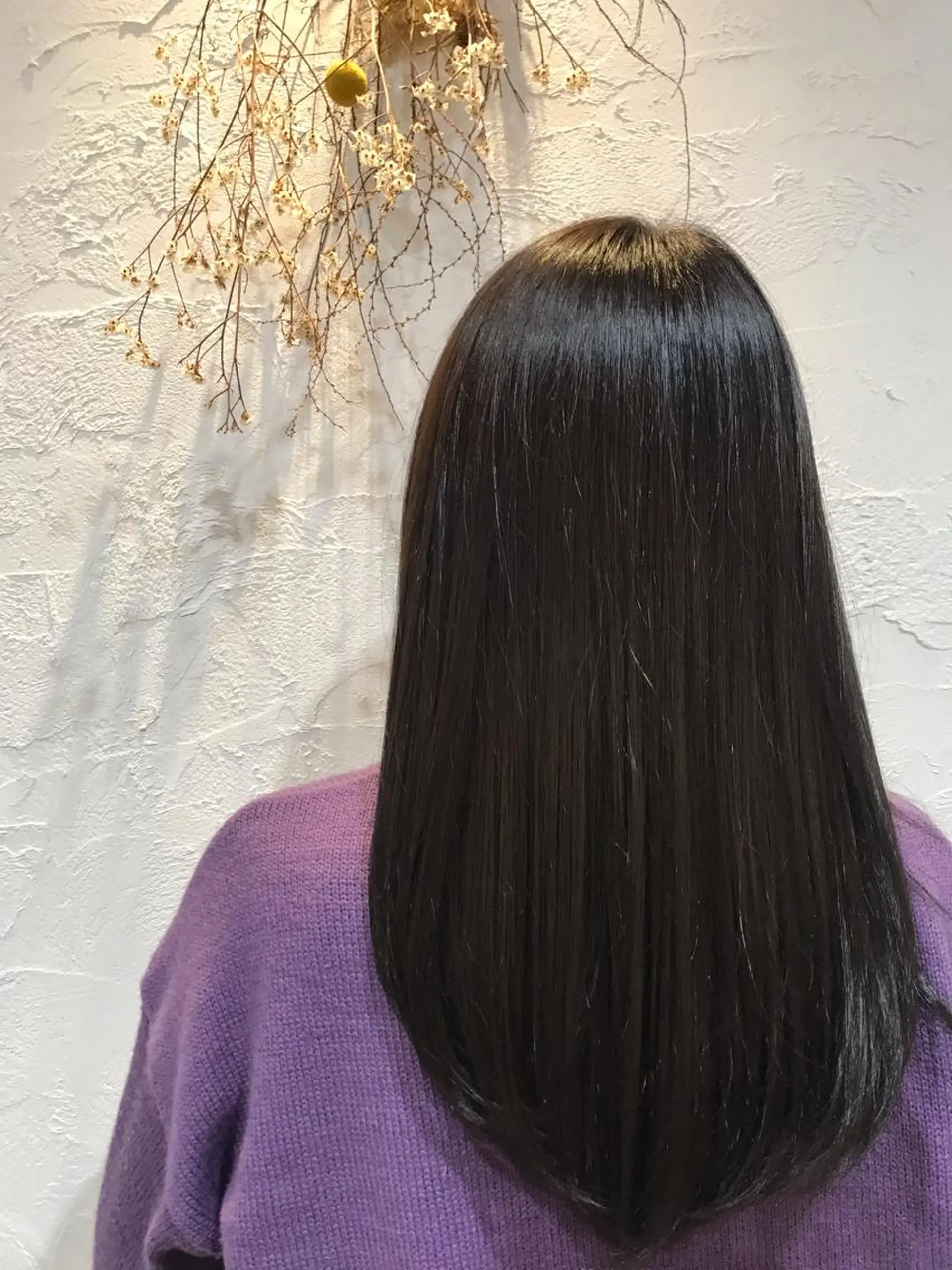 セミロング トリートメント keshiki大名所属・Keshiki大名 安部 真輝のヘアスタイル