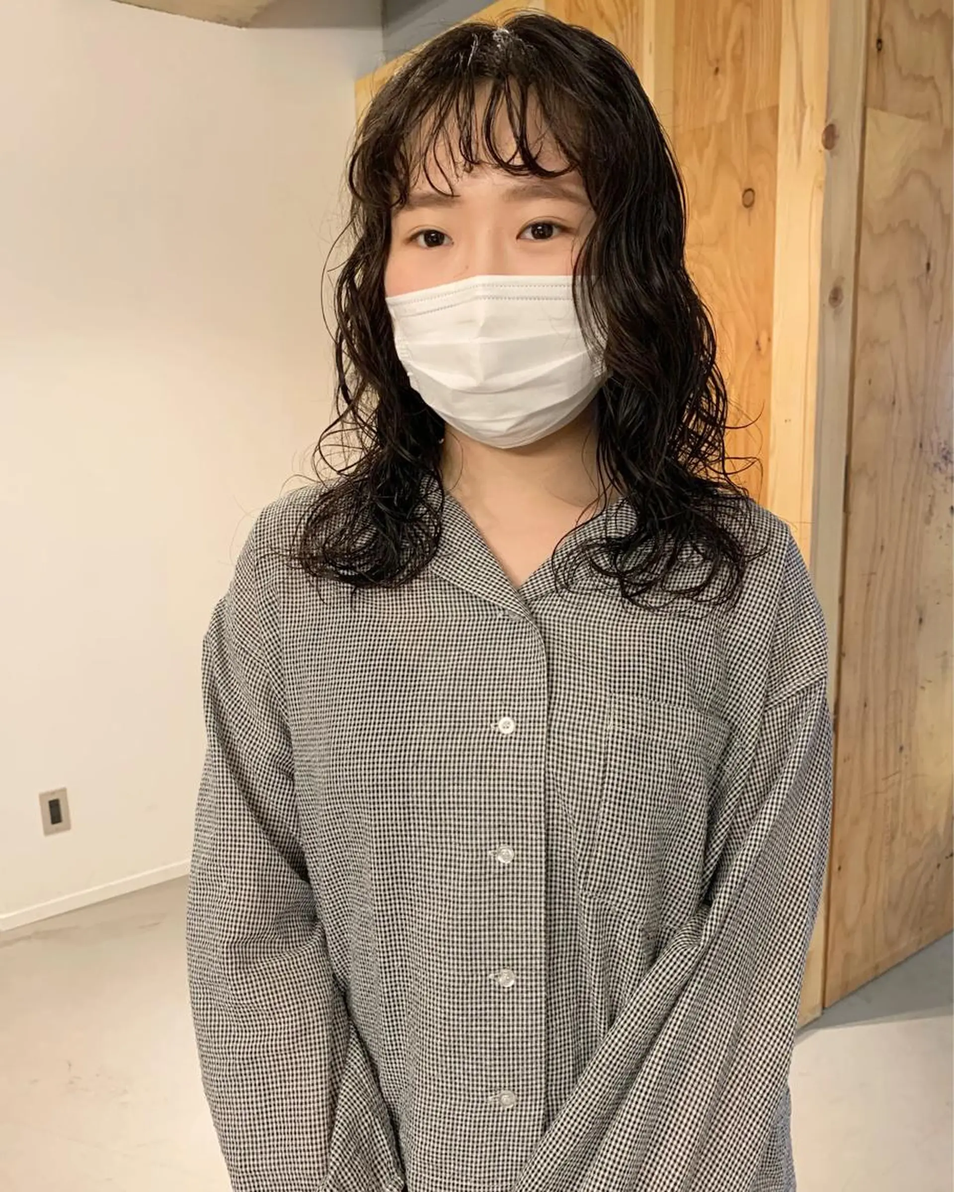 ミディアム パーマ ミディアムパーマ tension 【テンション】のヘアスタイル