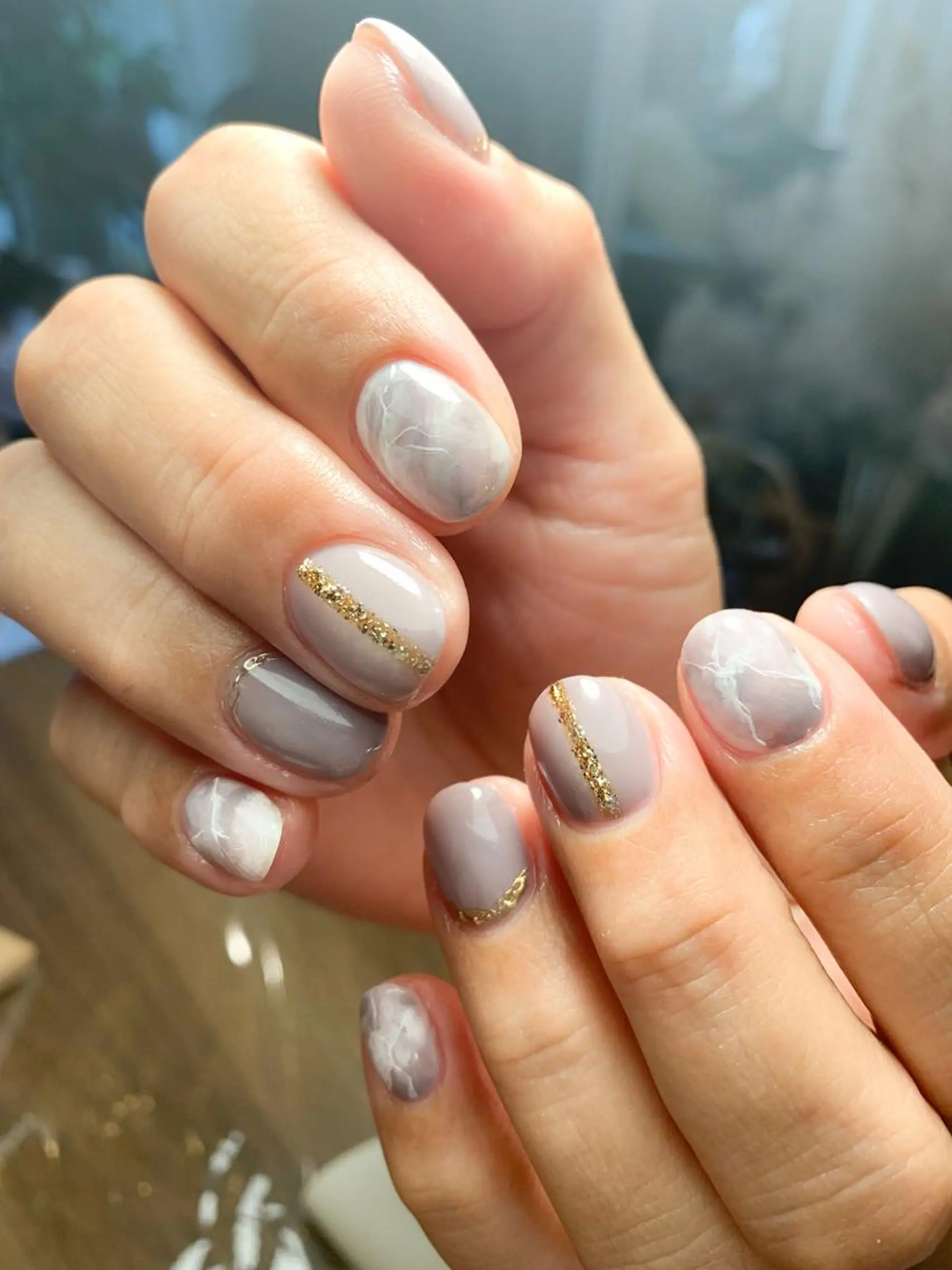 ネイル ニュアンスネイル 木村 千晴のネイルデザイン