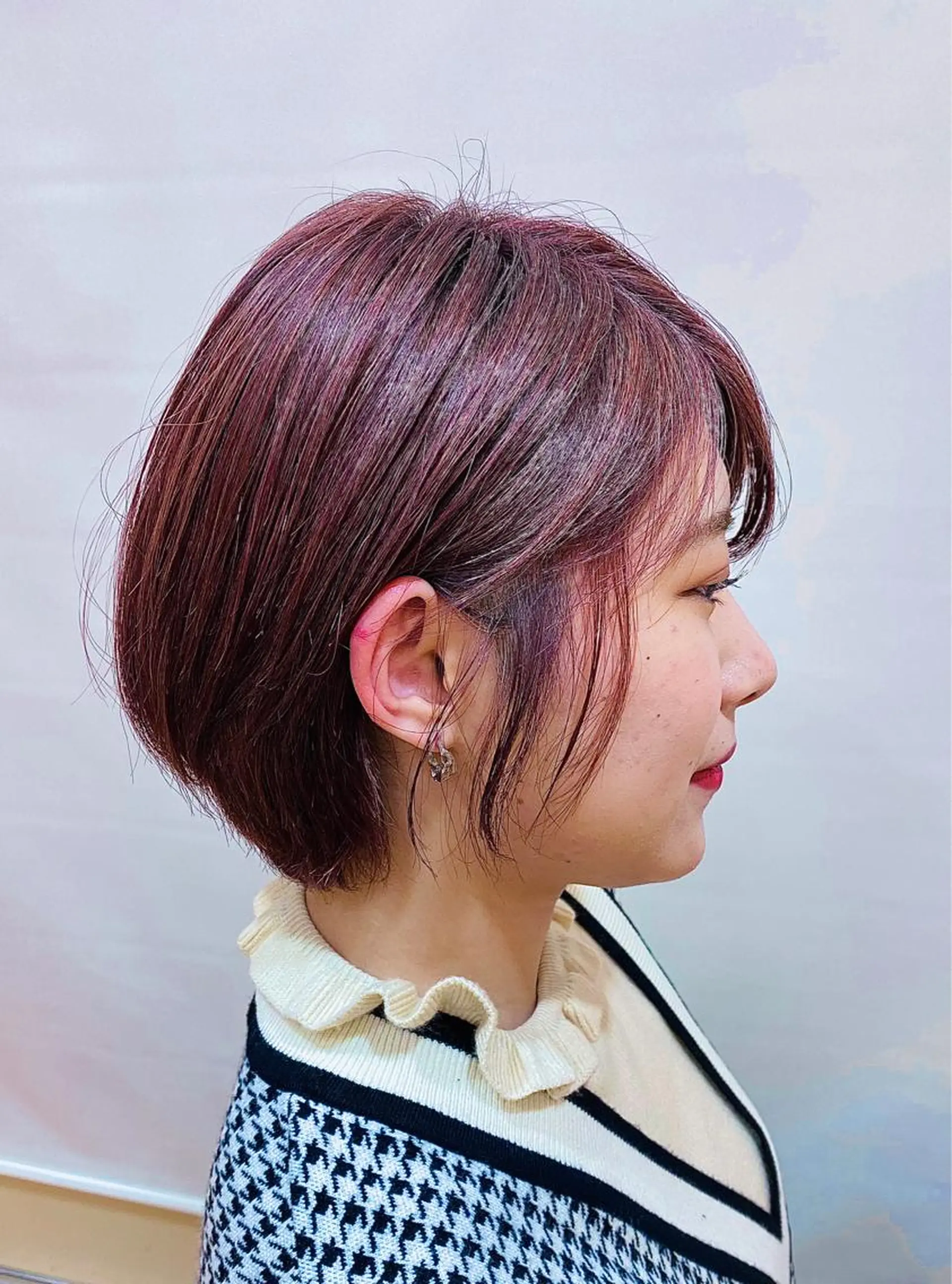ショート カラー 大野 あさみのヘアスタイル