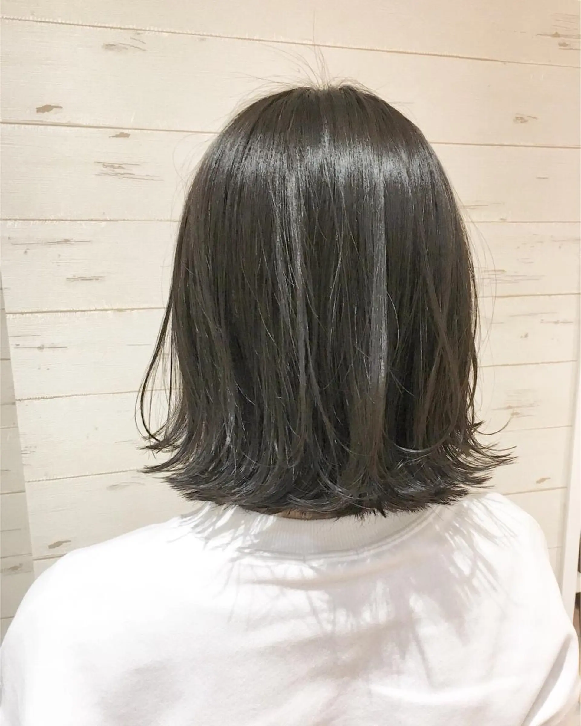ミディアム ミヤザキ タクトのヘアスタイル