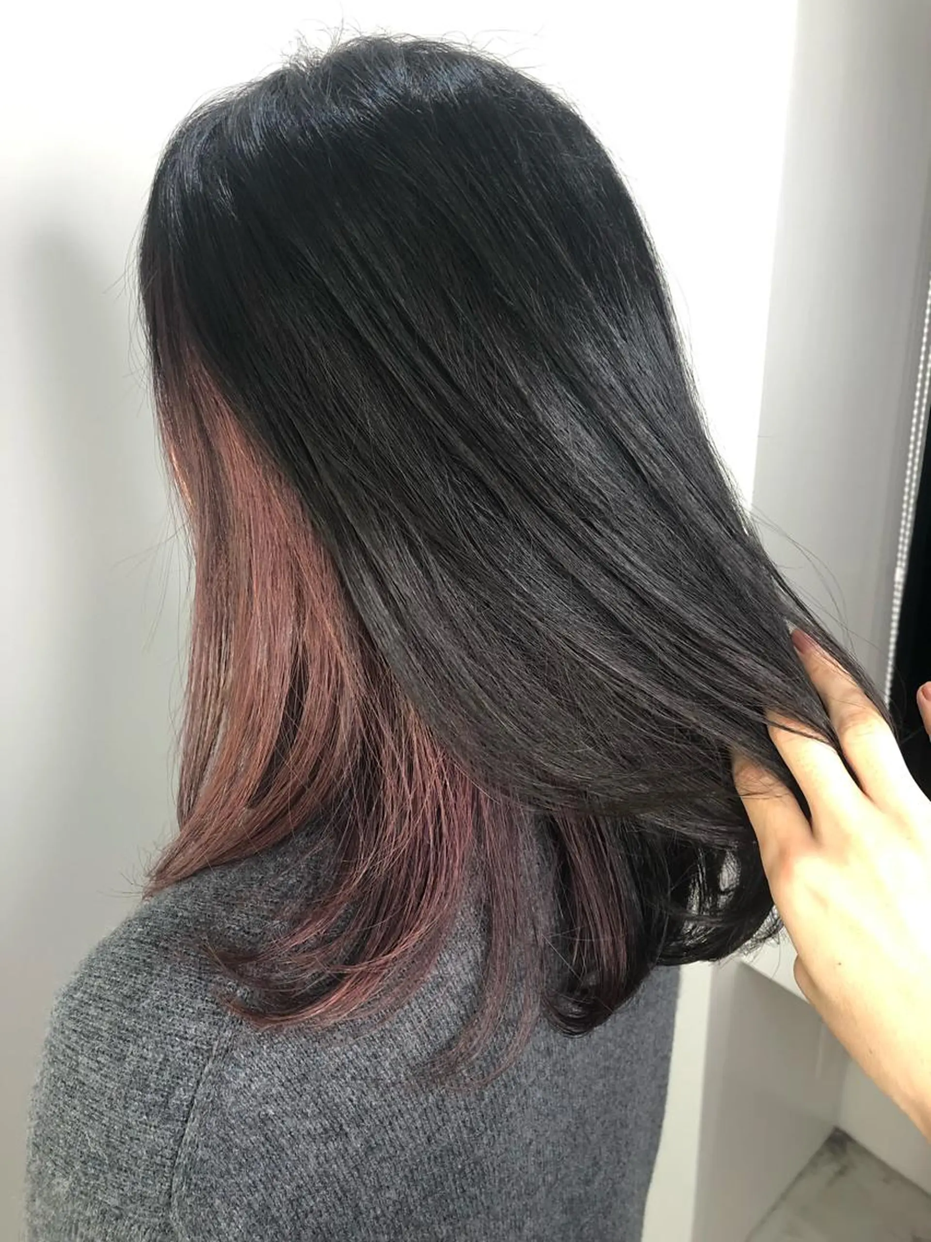 セミロング カラー ☕️ベージュカラー 内藤光哉☕️のヘアスタイル