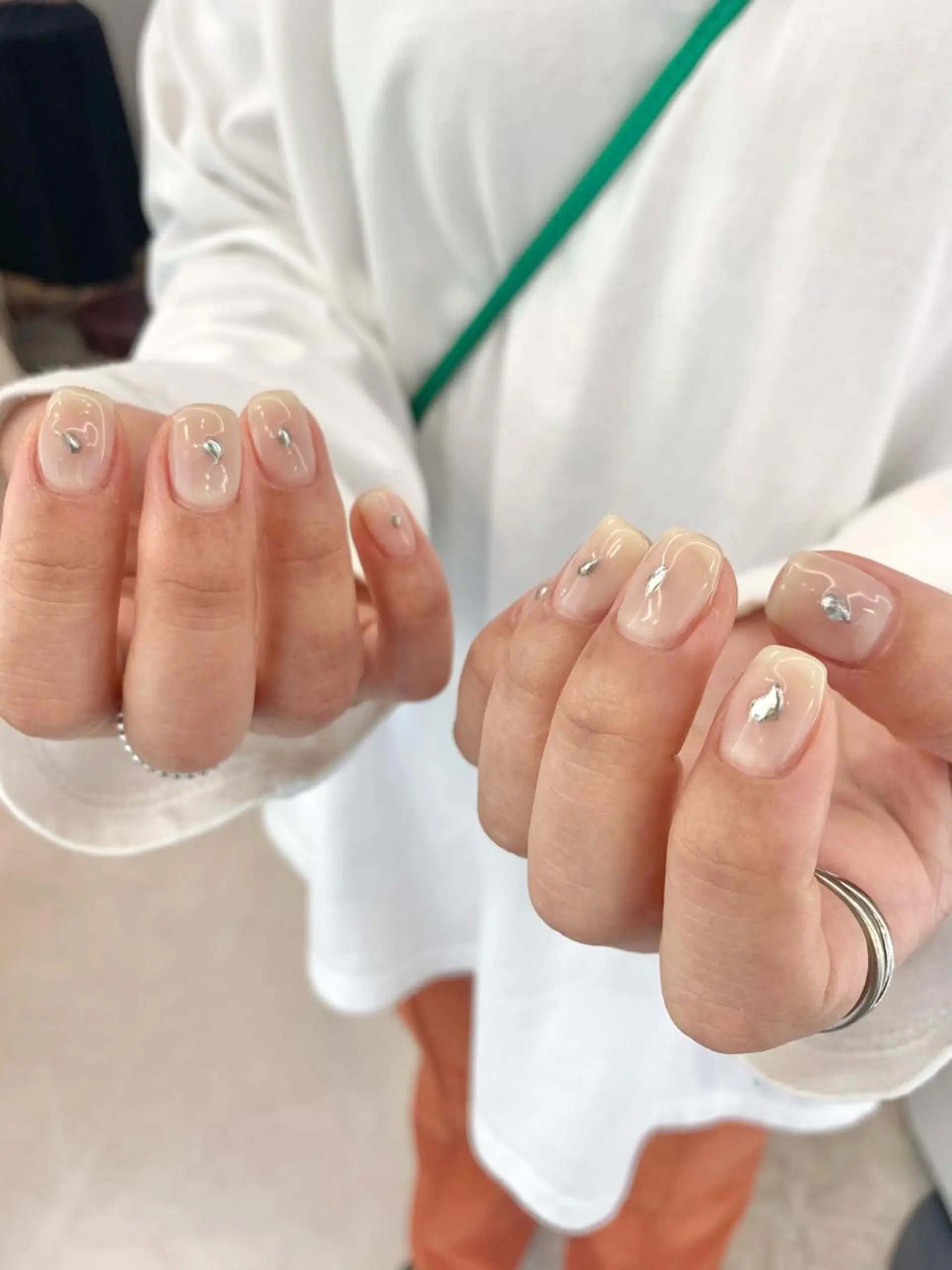ネイル クリアネイル ジェルネイル キミとツメ所属・キミとツメ 志水のネイルデザイン