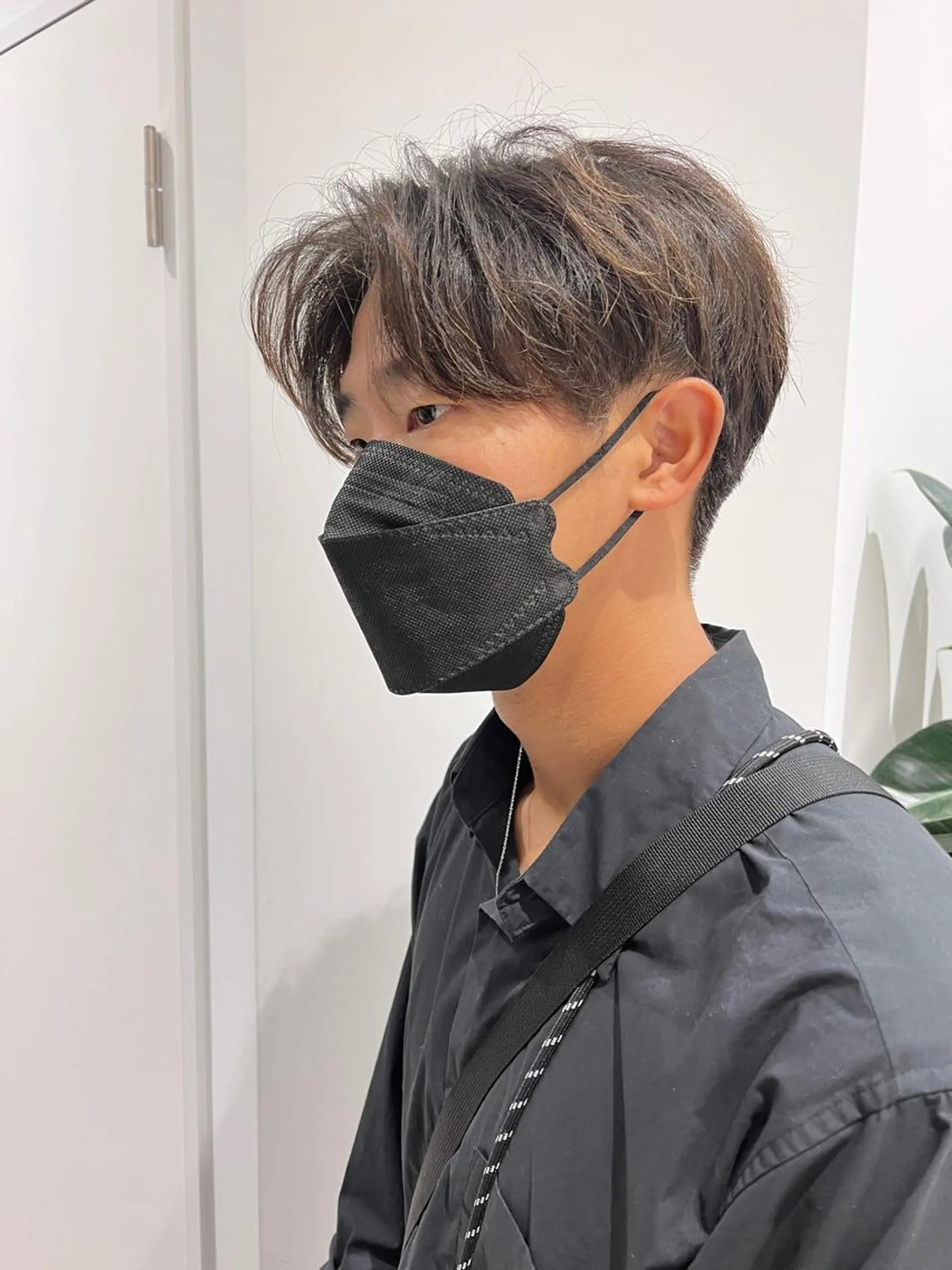 ミディアム メンズ カット ally hairsalon所属・Emi .のヘアスタイル