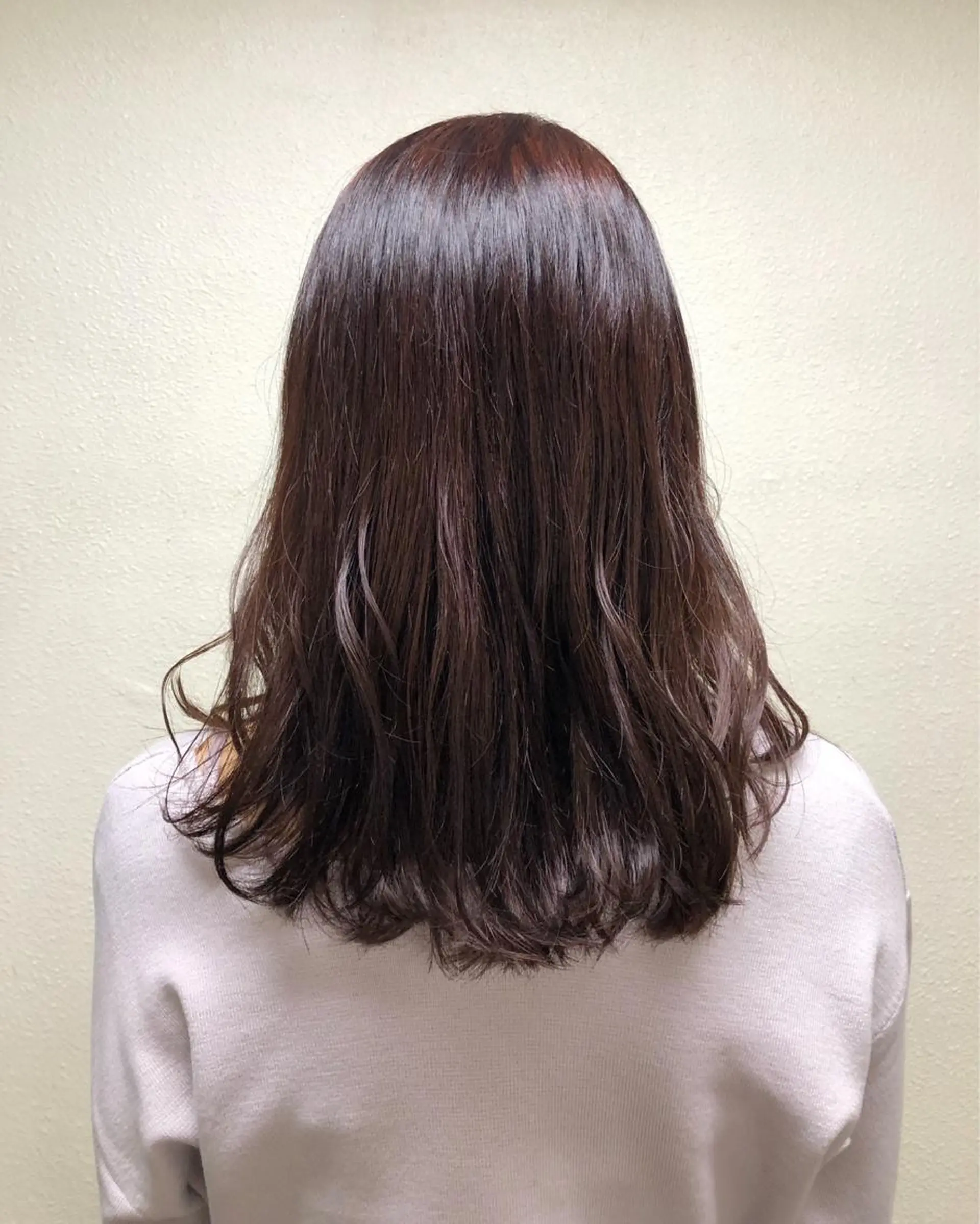 セミロング カラー spooopy所属・🕊大垣 めぐみ🕊のヘアスタイル