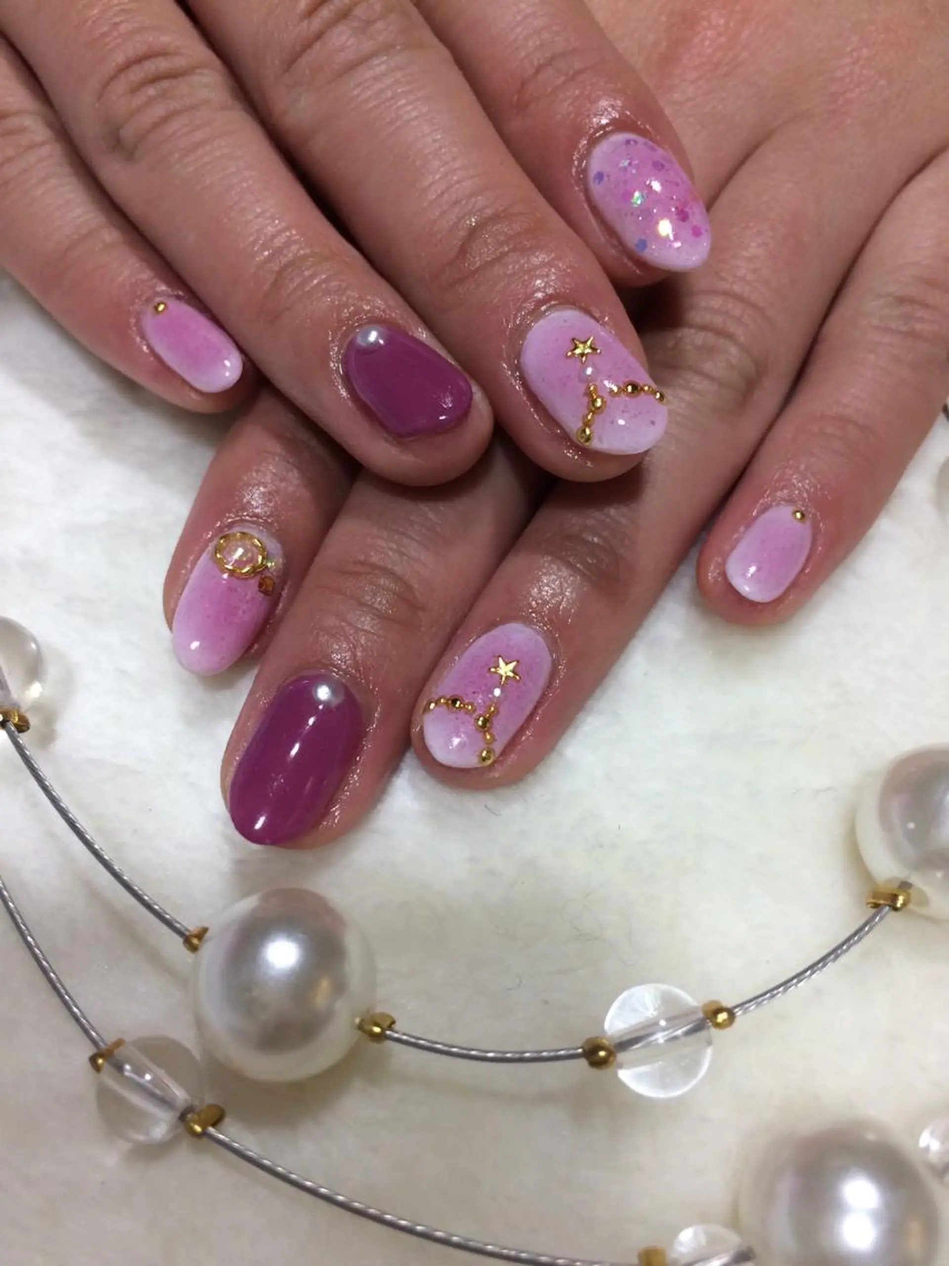 ネイル Sympa 𝓜iwako🐰ᩚのネイルデザイン