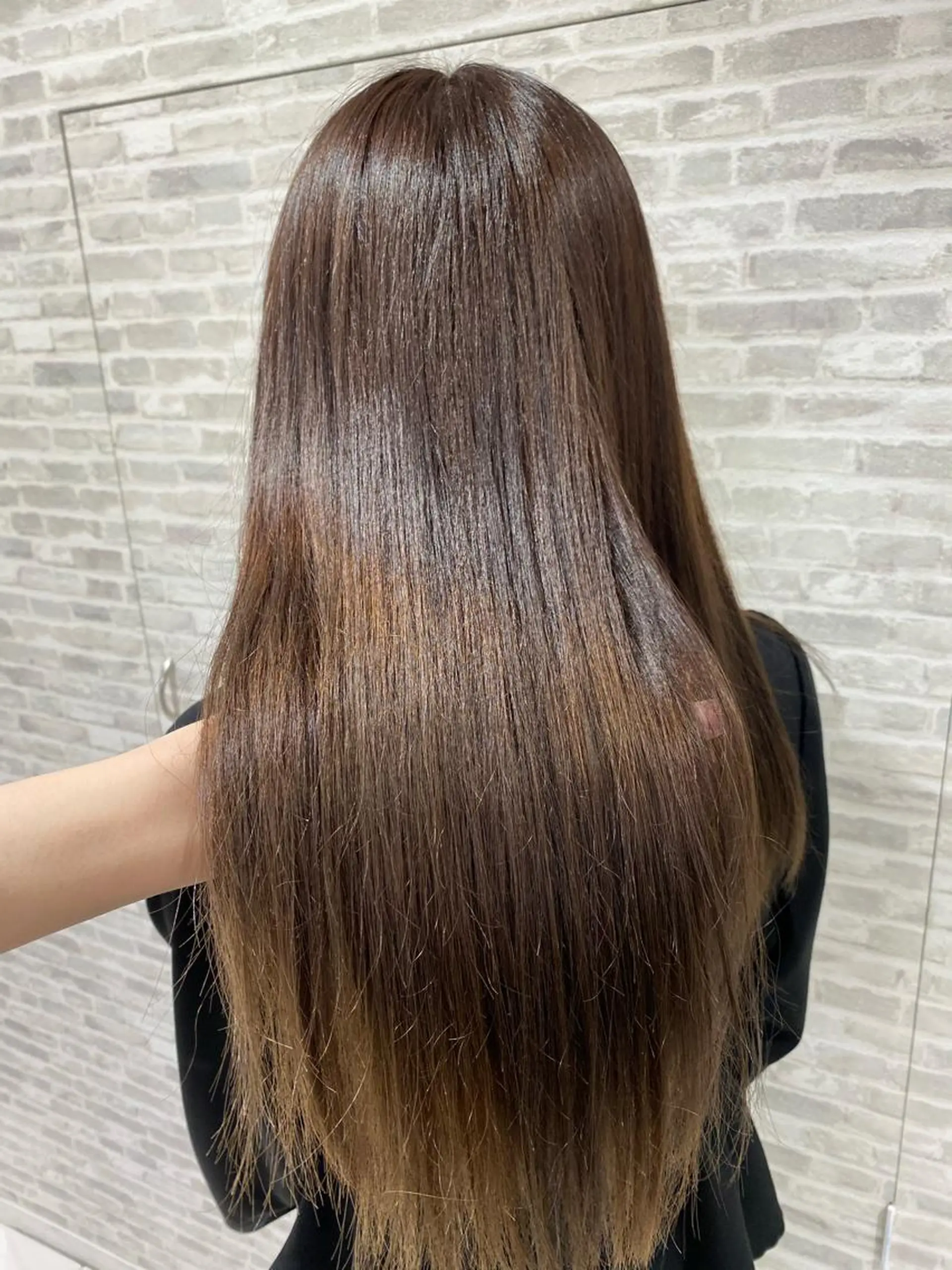 ロング カラー ブラウンカラー パープルカラー パープルブラウン an池袋本店所属・🌷吉野ひかり🌷 カットモデル募集✂️のヘアスタイル