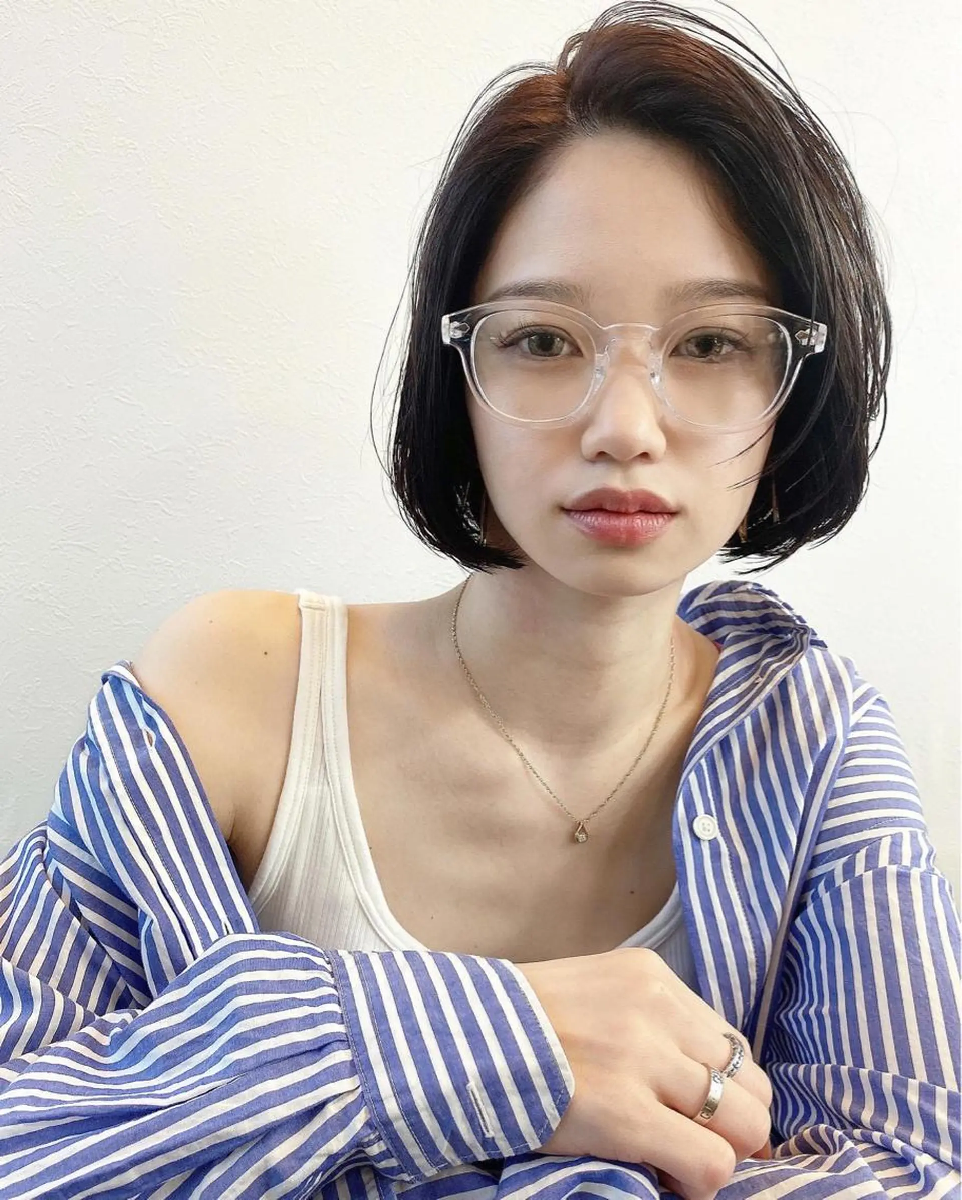 ショート ＬＥＮＣ所属・mai ボブ /パーマ/アレンジのヘアスタイル