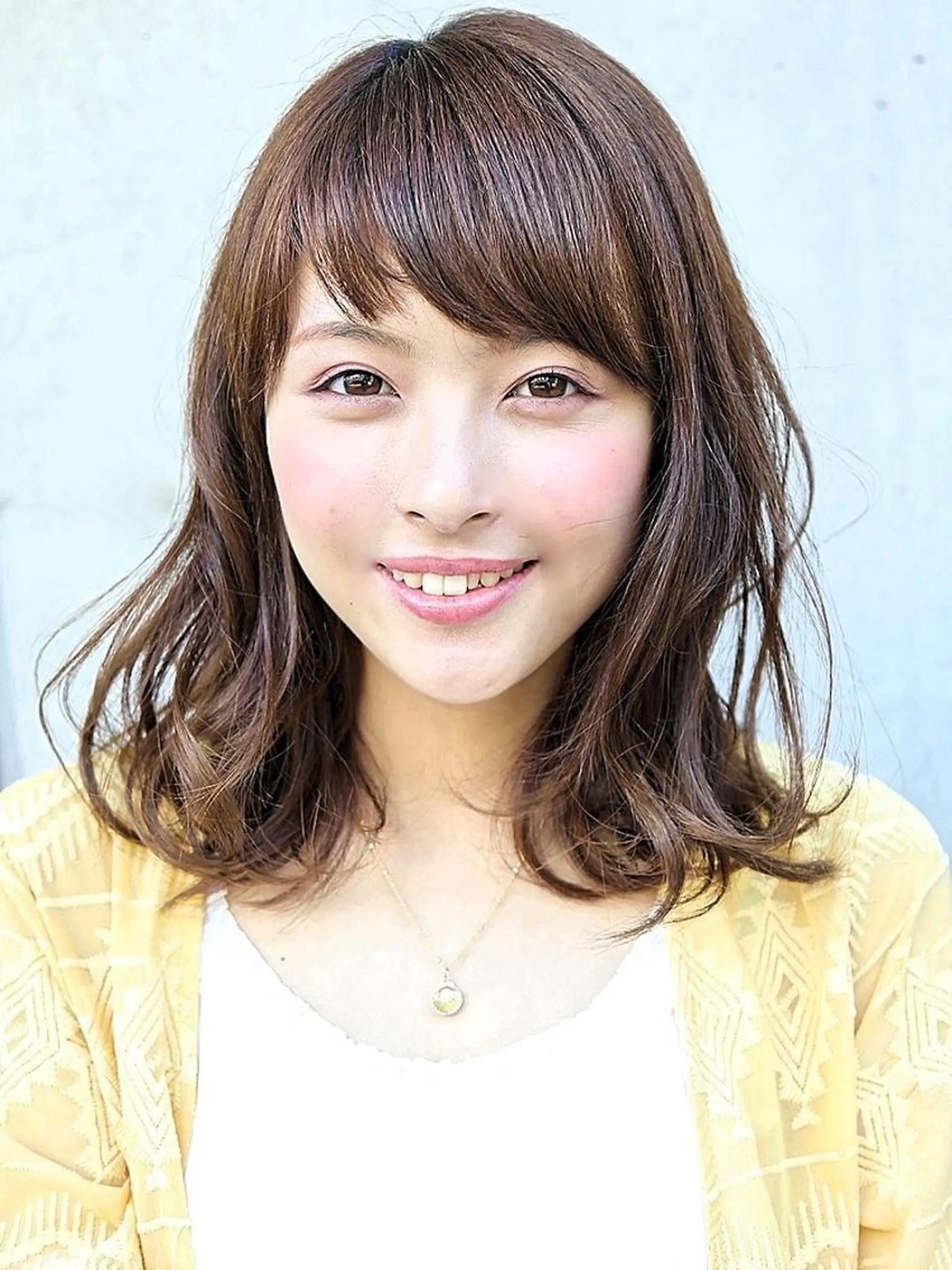 ミディアム カラー パーマ 🌿flencia 丸　和博🌿のヘアスタイル