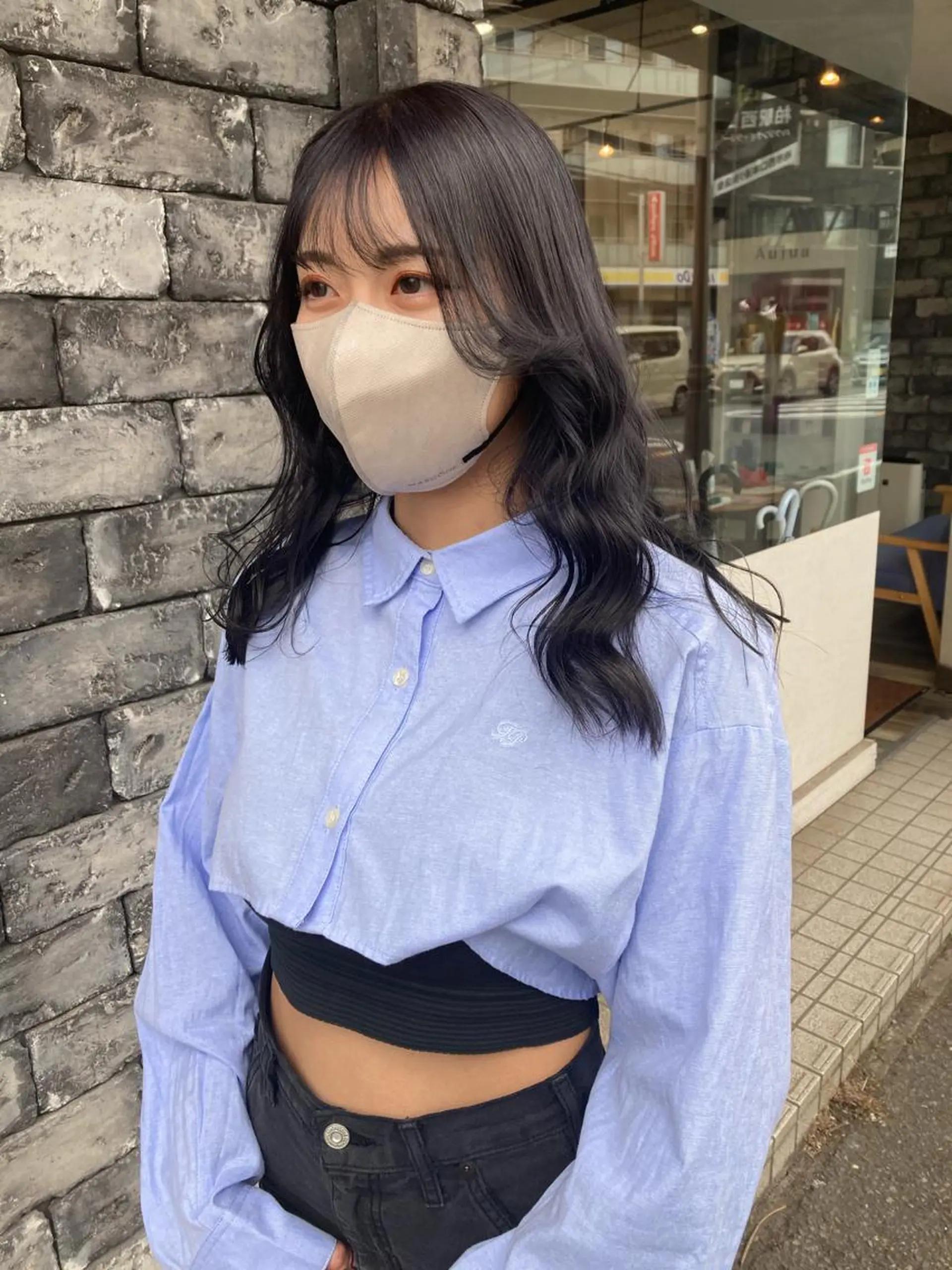 セミロング カラー カット ヘアカラー ヘアセット ✂️似合わせの魔術師 石田一樹✂️のヘアスタイル