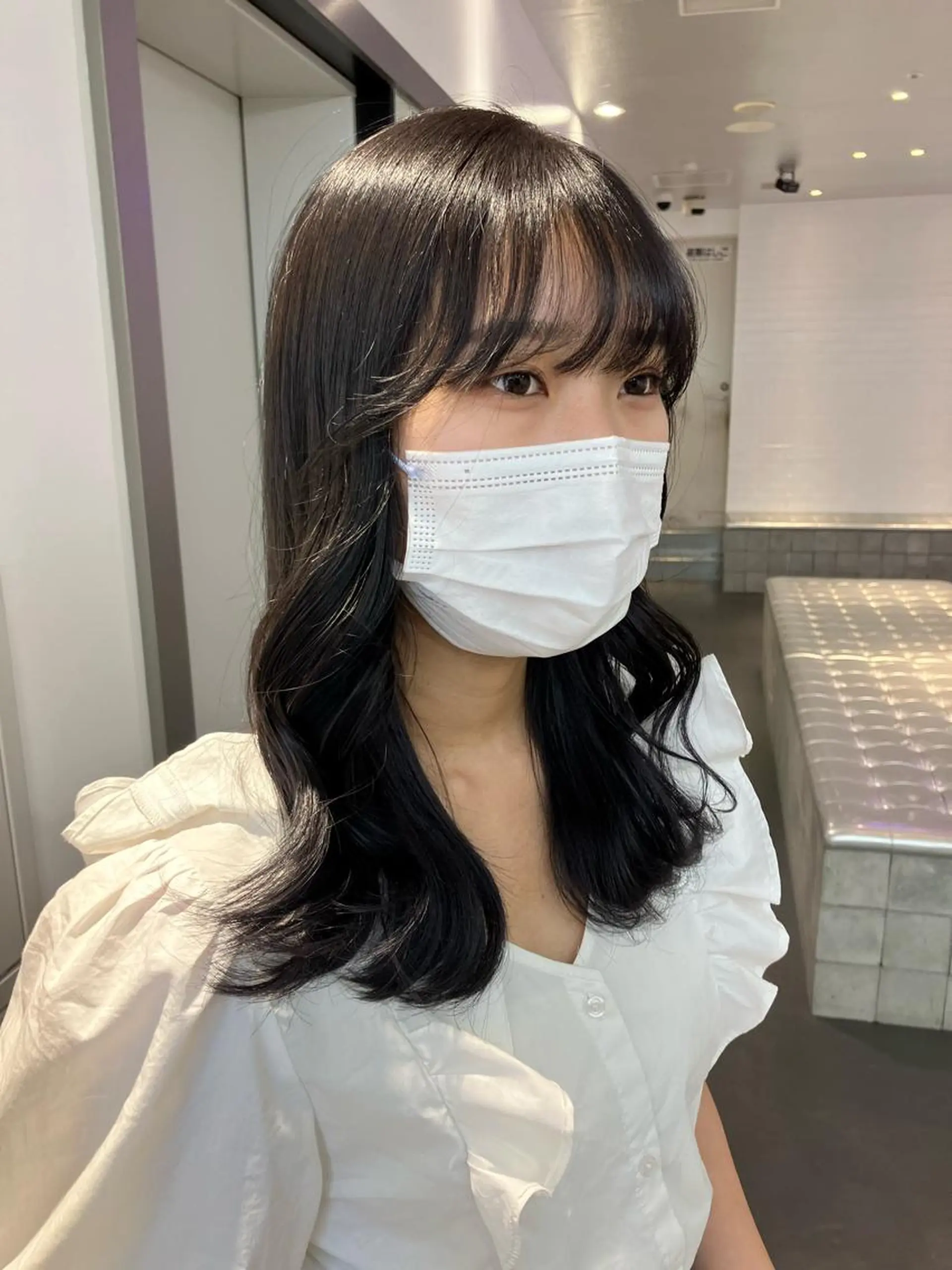 ロング カラー ヘアカラー トリートメント ヘアセット 🥣ミコト/ウルフ ハイトーン特化🥣のヘアスタイル