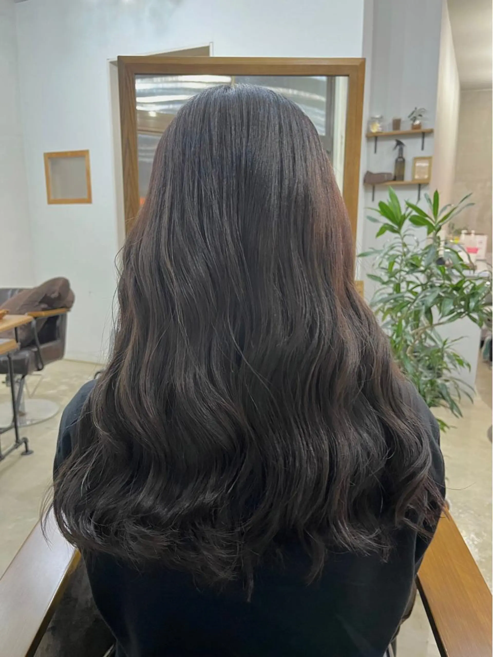ロング 坂本 かのんのヘアスタイル