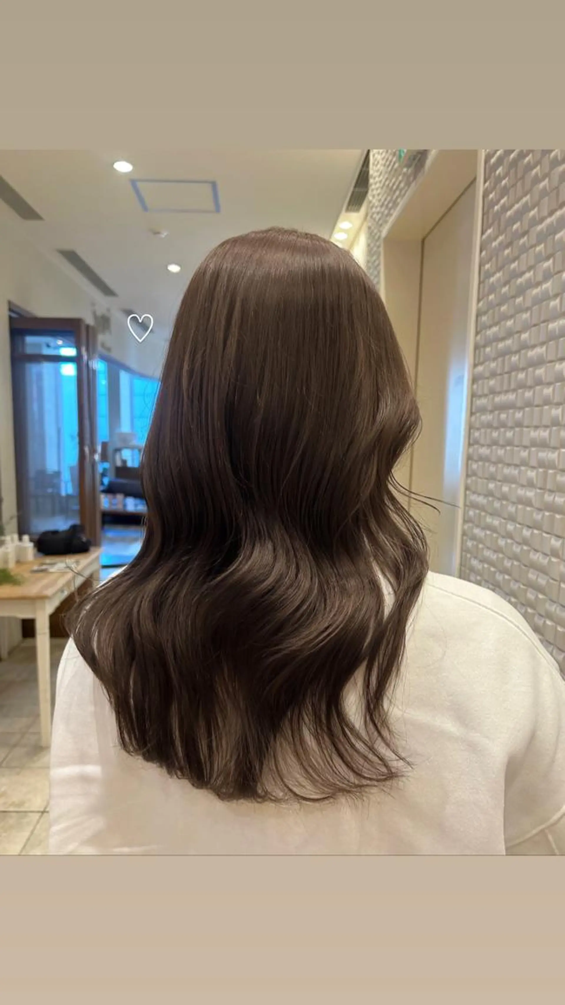 ロング カラー ミディアムヘア Chifumiのヘアスタイル