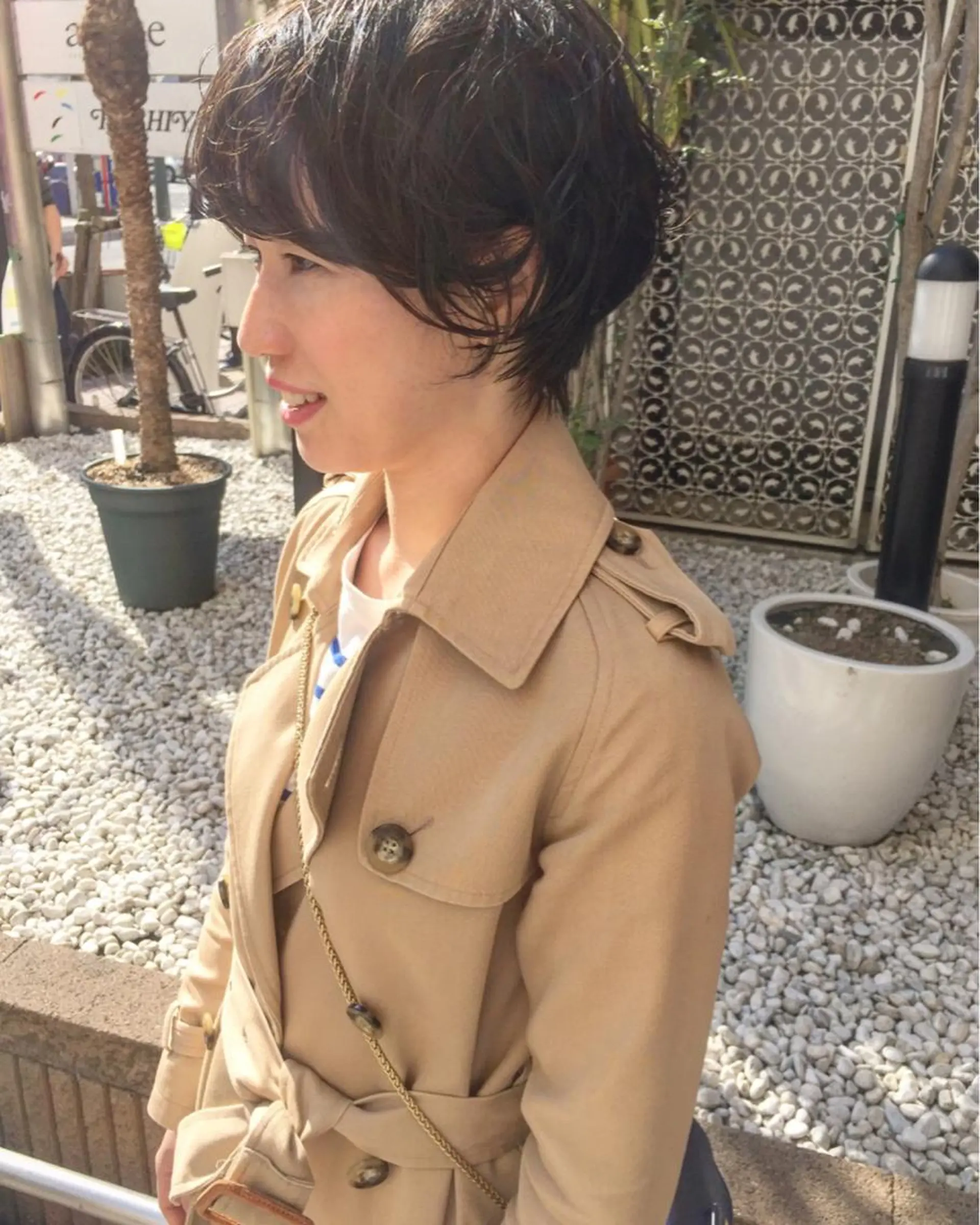 ショート カット 佐藤 奈佳子 サトウ ナカコのヘアスタイル