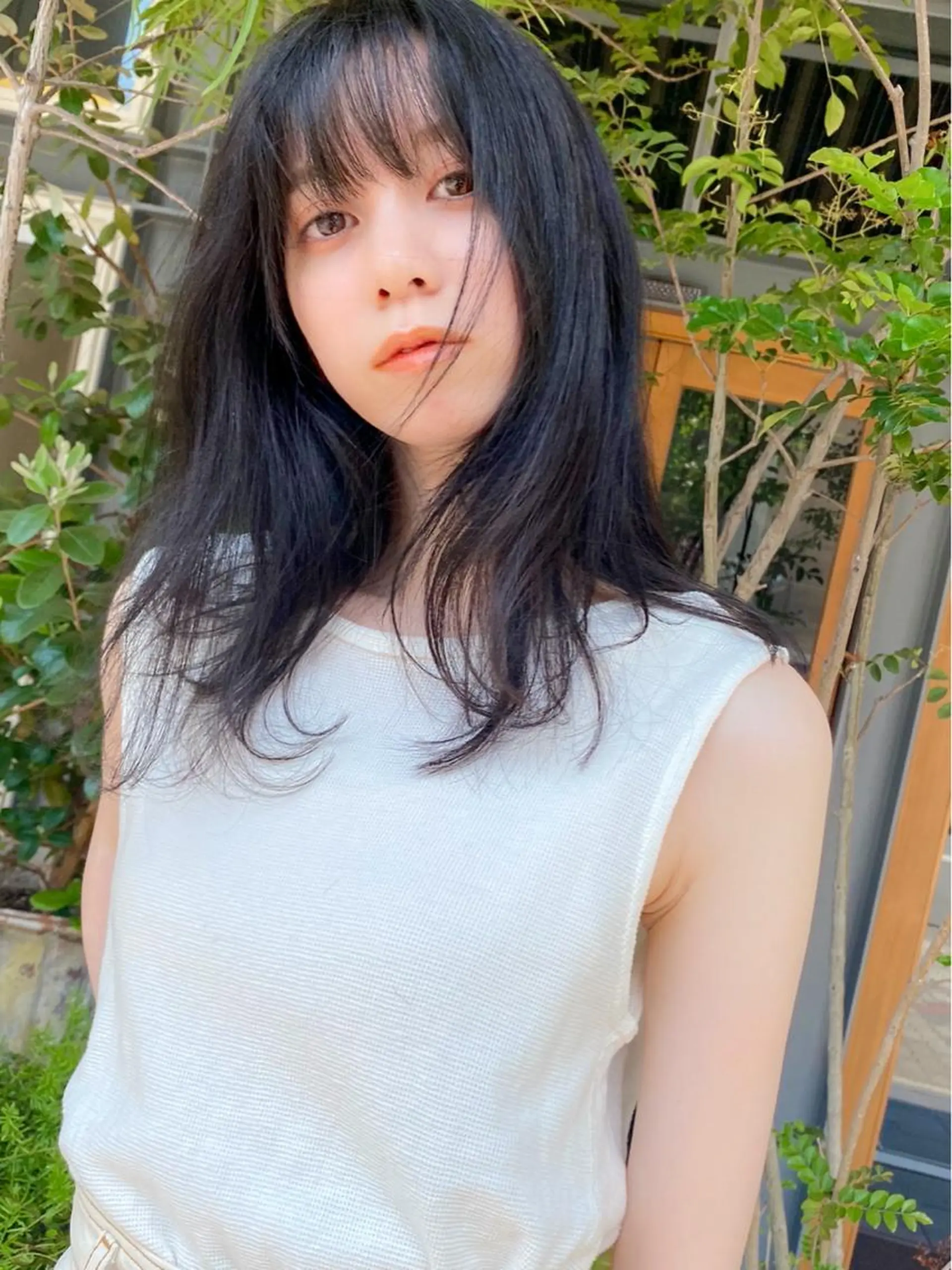 ミディアム カラー 栄/矢場町 三井太朗のヘアスタイル