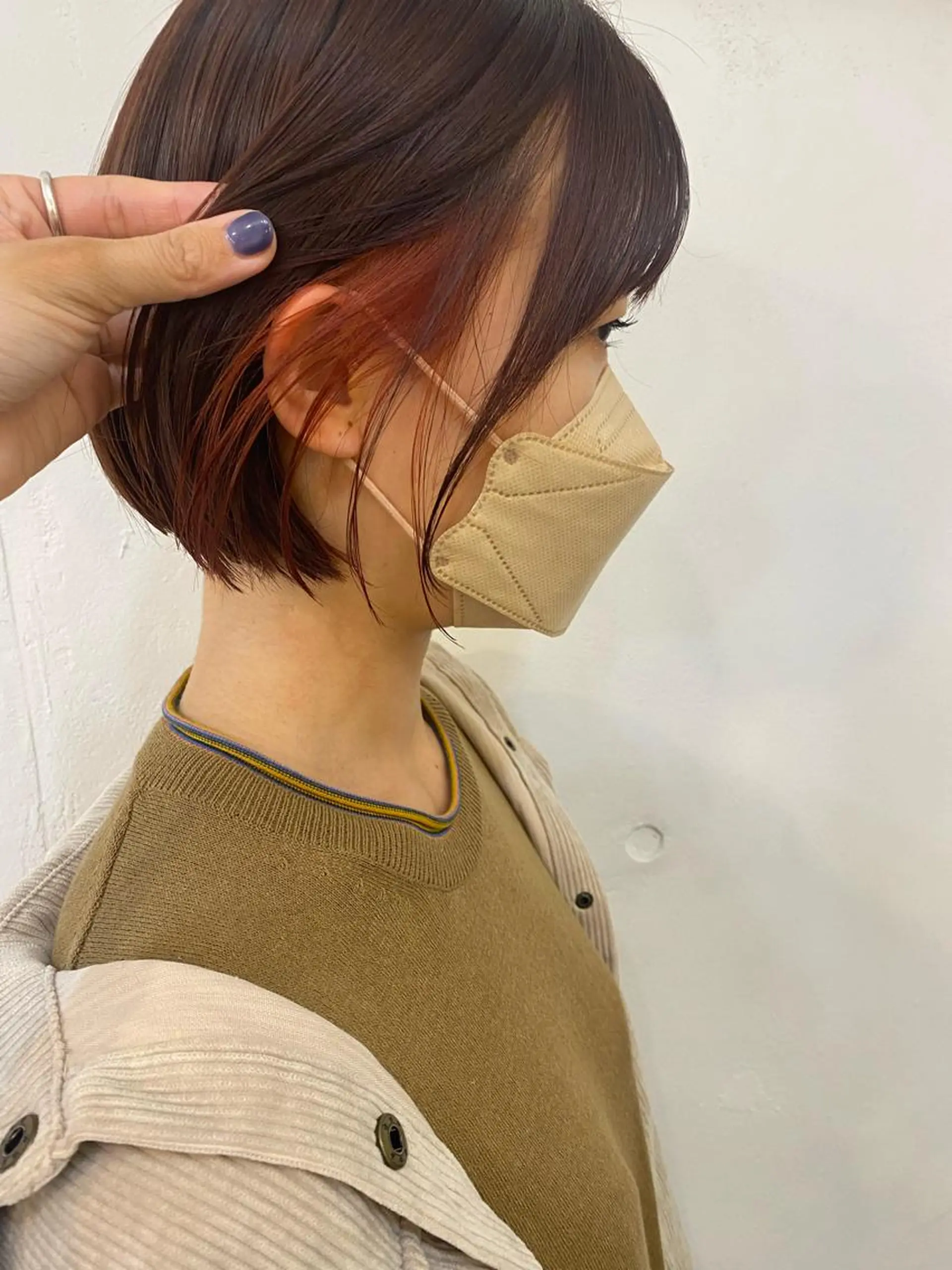 ショート カット ヘアカラー トリートメント ヘッドスパ ヘアセット 🍃透明感スタイル ｙｕ-ｋａ🍃のヘアスタイル