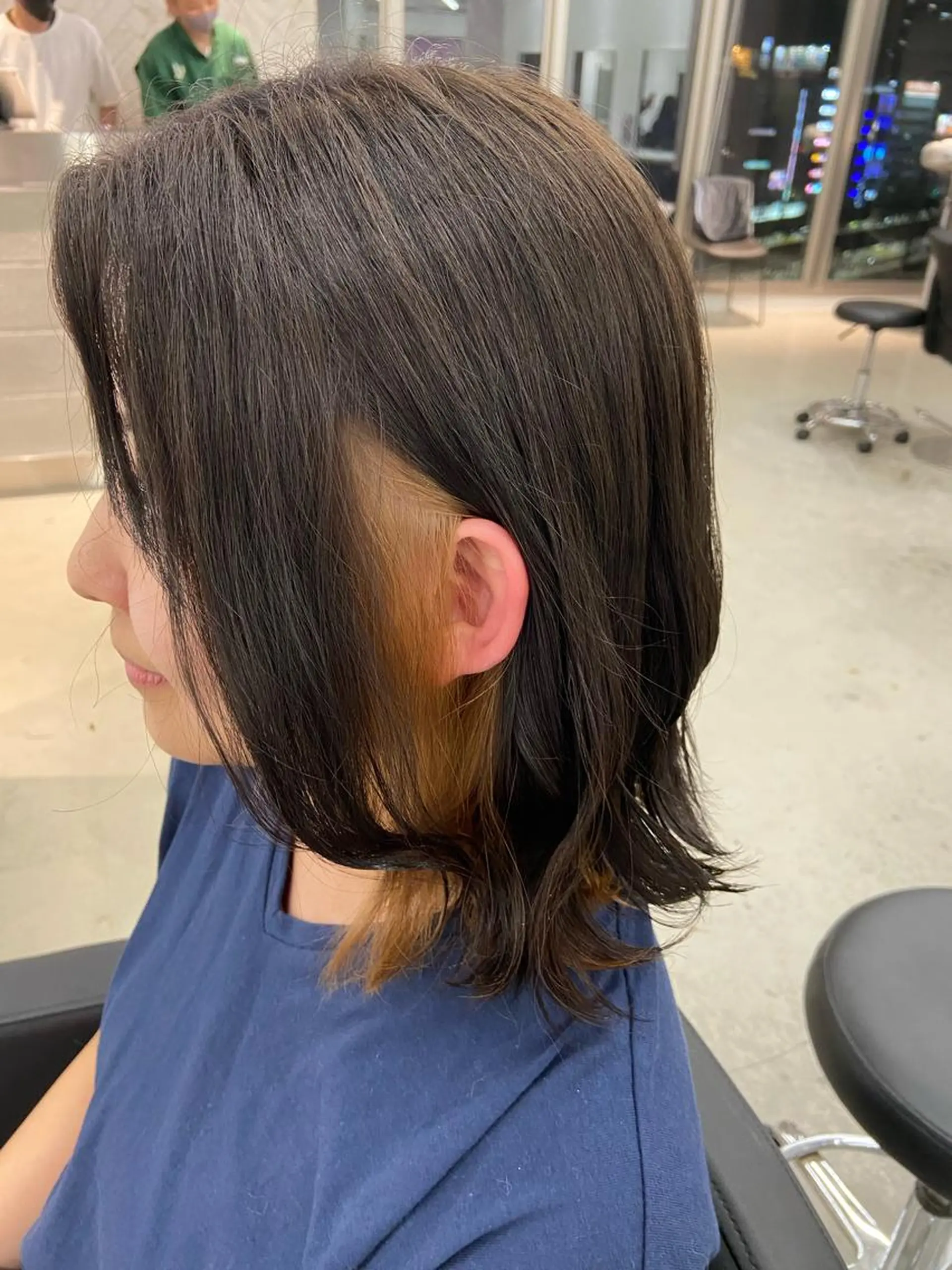 ミディアム カラー EIGHT奥野 心太のヘアスタイル