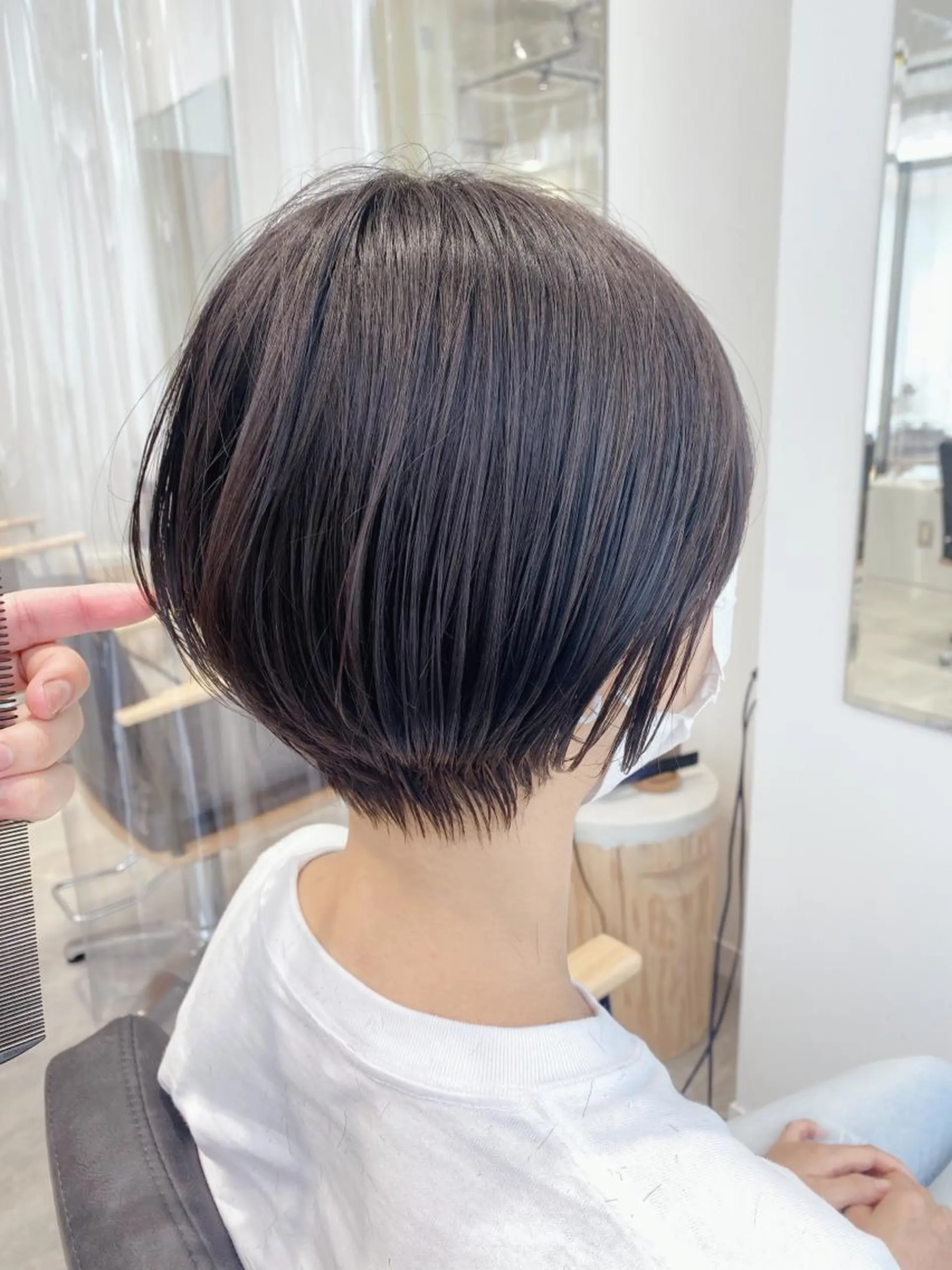 ショート カット ヘアカラー トリートメント パーソナルカラー骨格 顔タイプ　小幡のその他イメージ