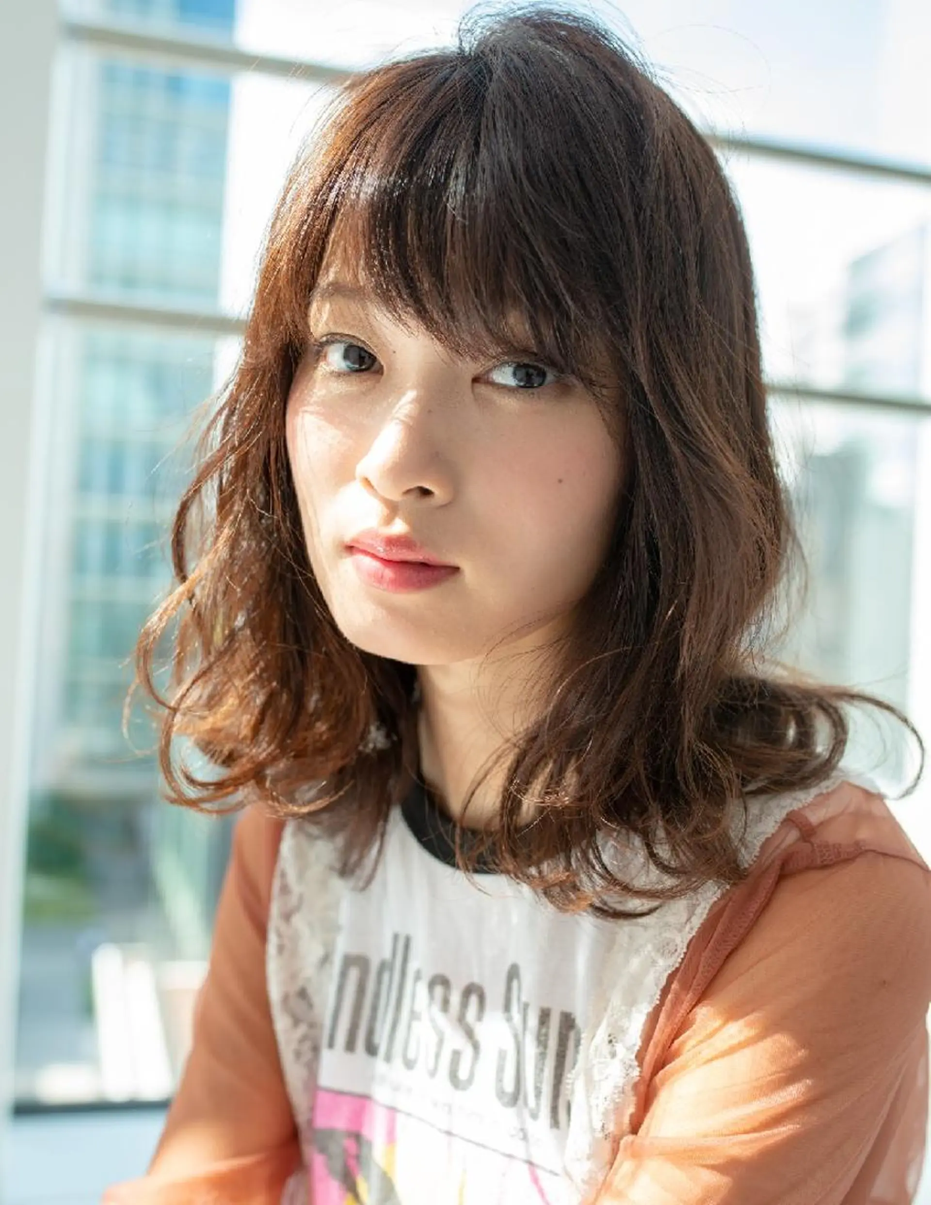 ミディアム カラー パーマ カット パーマ 美容歴20年美髪特化 SerA代表森のヘアスタイル