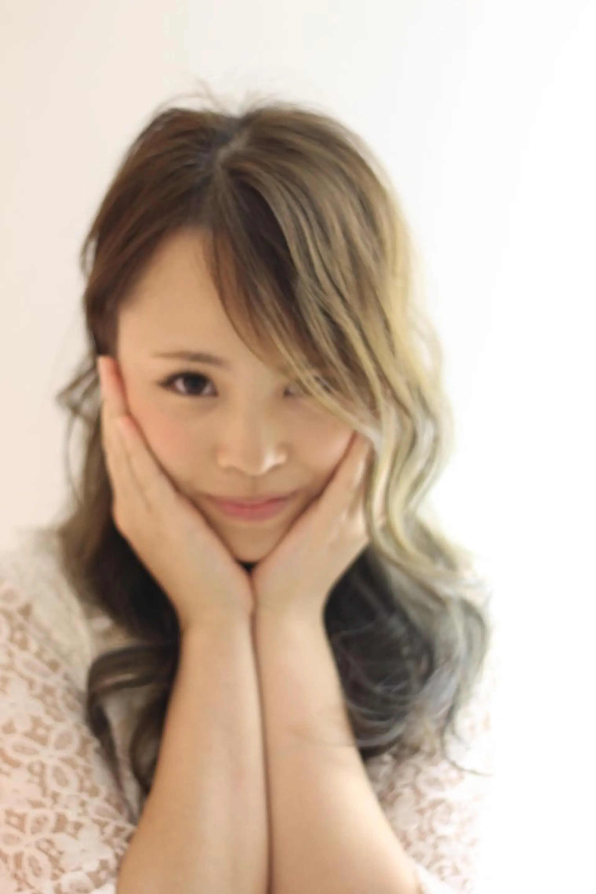 ロング カラー 永岡 鉄平のヘアスタイル