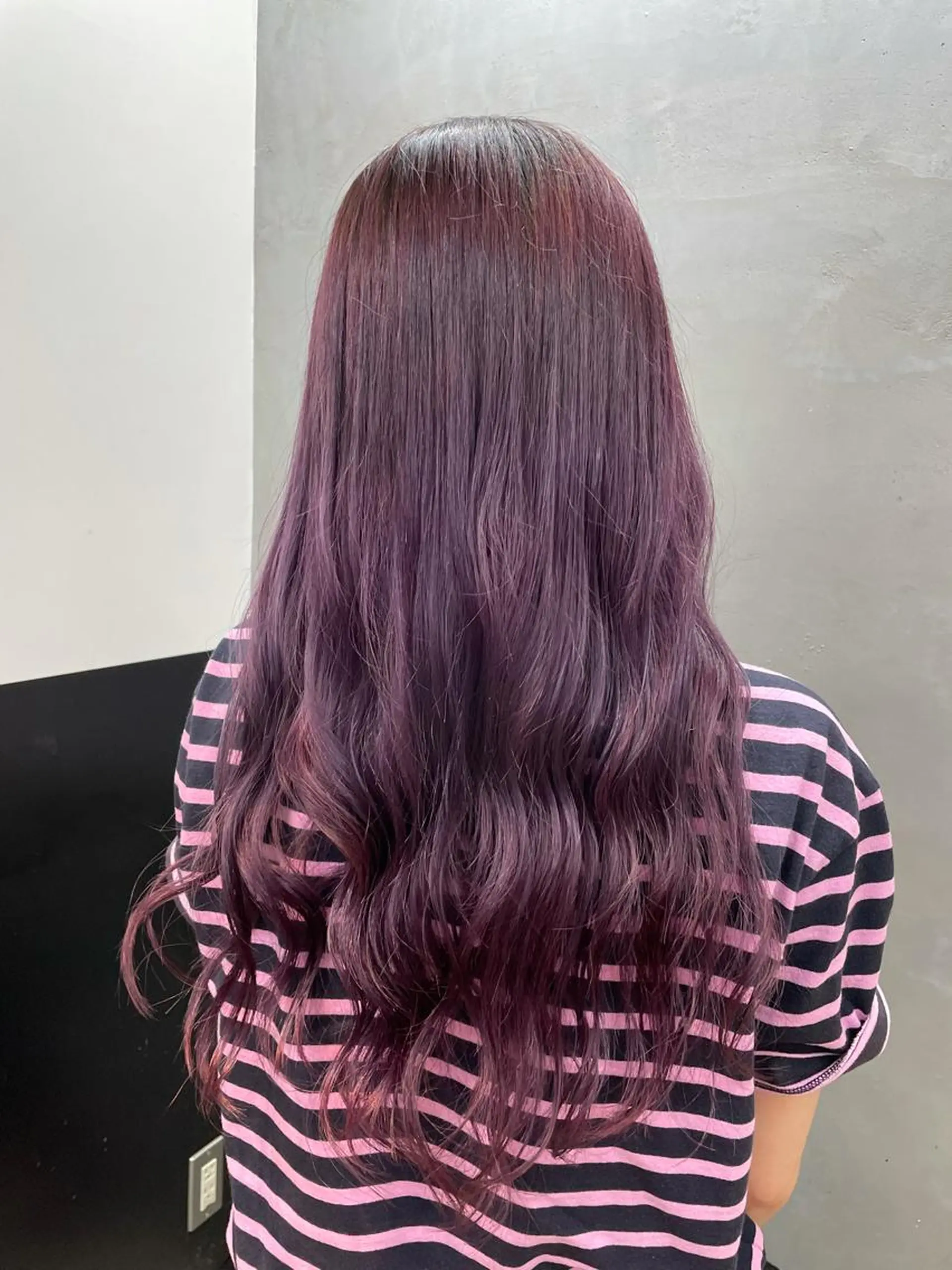 ロング カラー ヘアアレンジ ブリーチ ラベンダーカラー カット ヘアカラー トリートメント ハイトーン 🌷ハルミ🌷のヘアスタイル