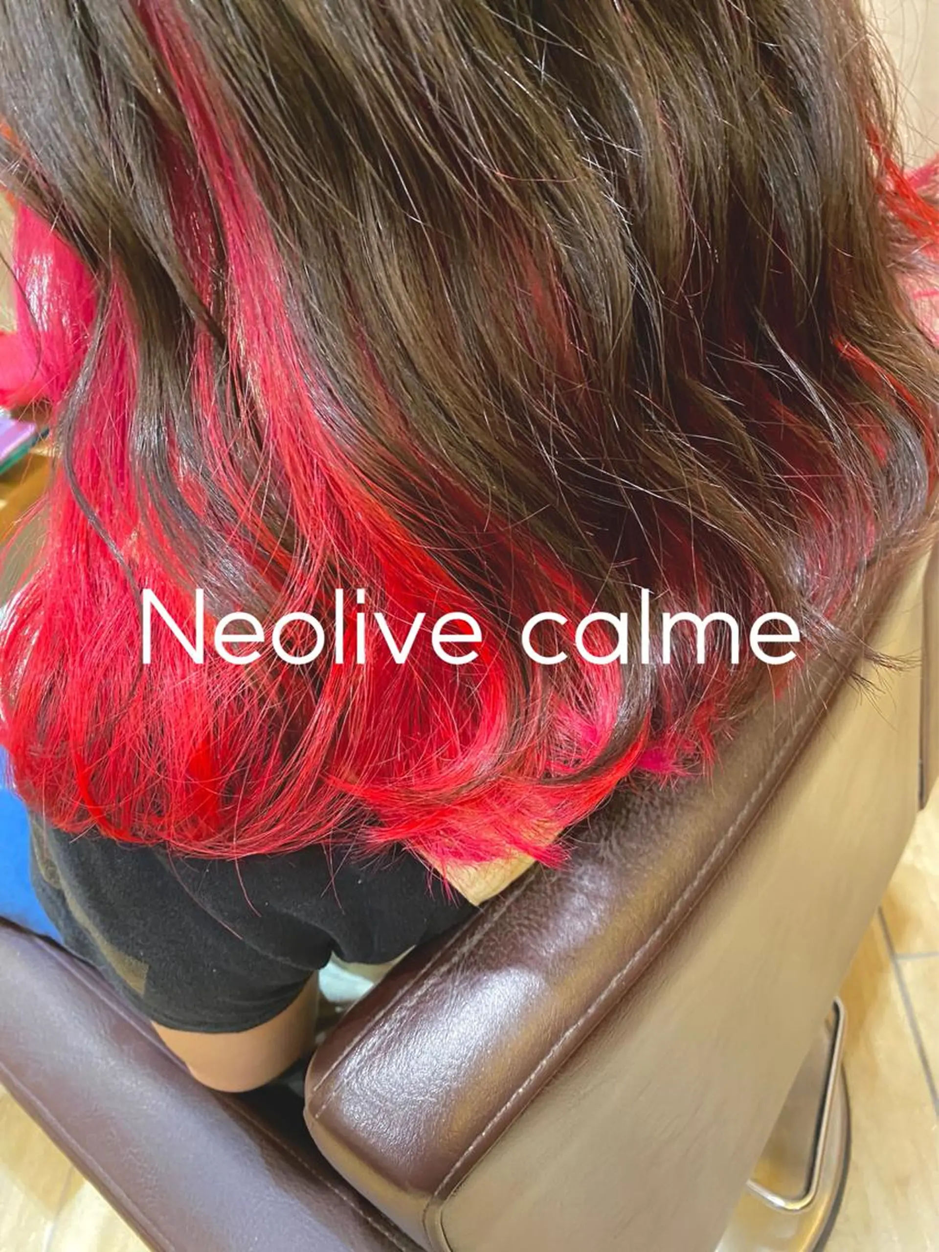 セミロング ニシカワ ユズミのヘアスタイル