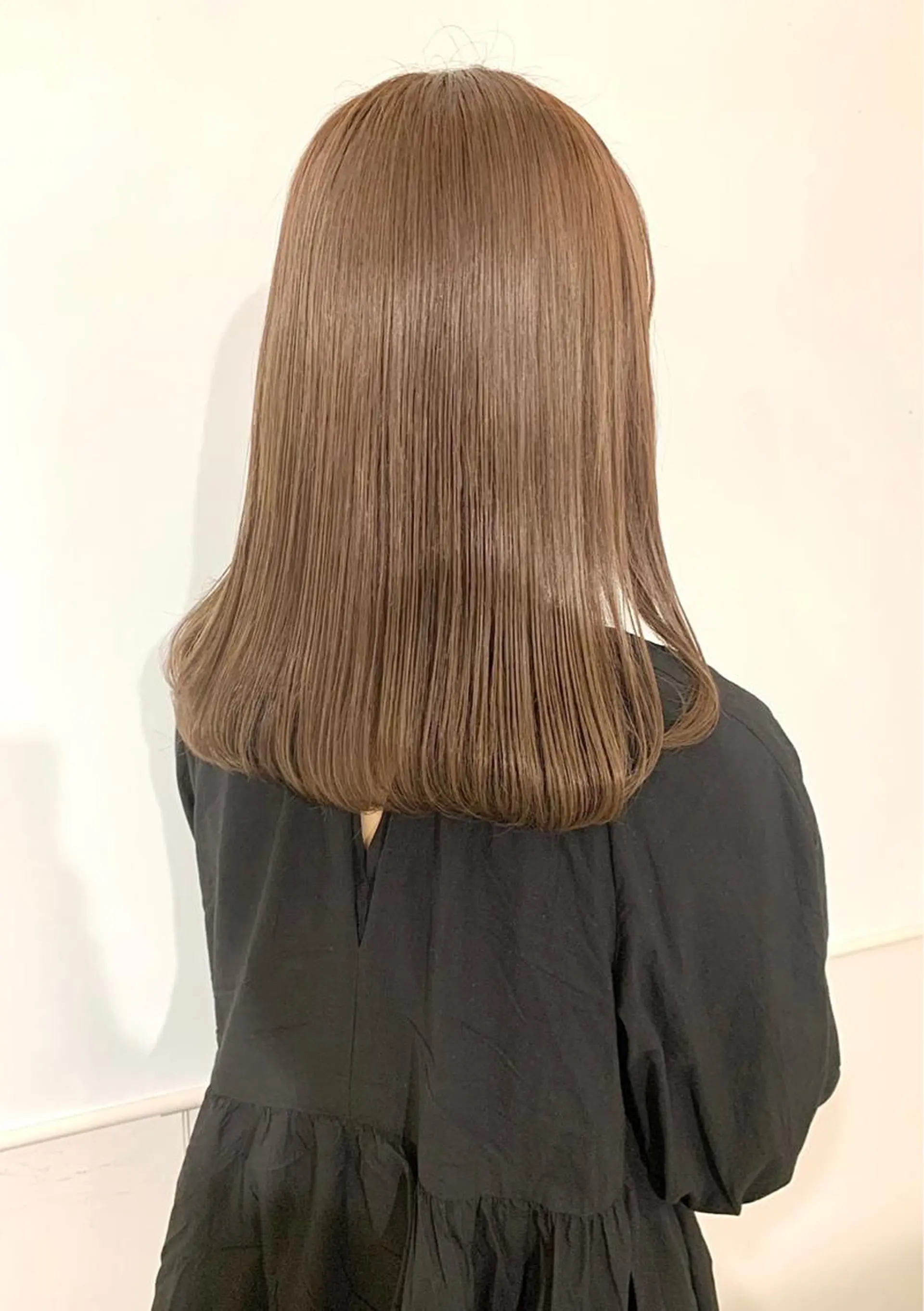 セミロング ParveMix 佐々木梨紗🤍のヘアスタイル