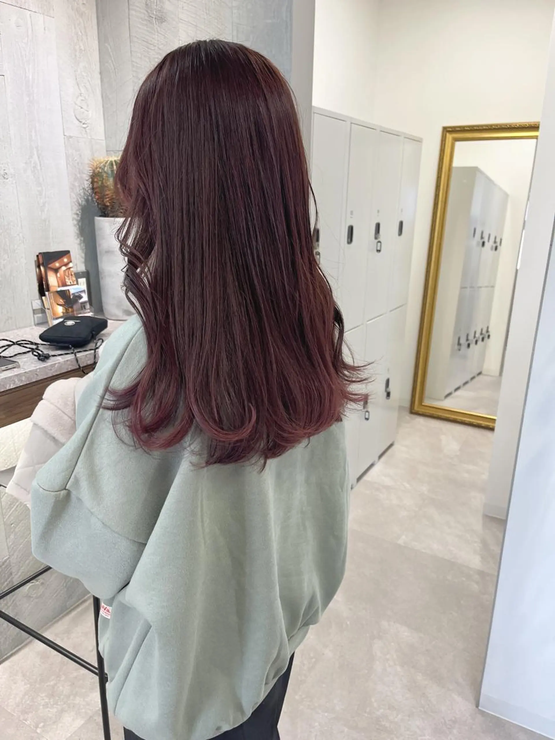 ロング カラー ピンクカラー ♡manami ♡のヘアスタイル