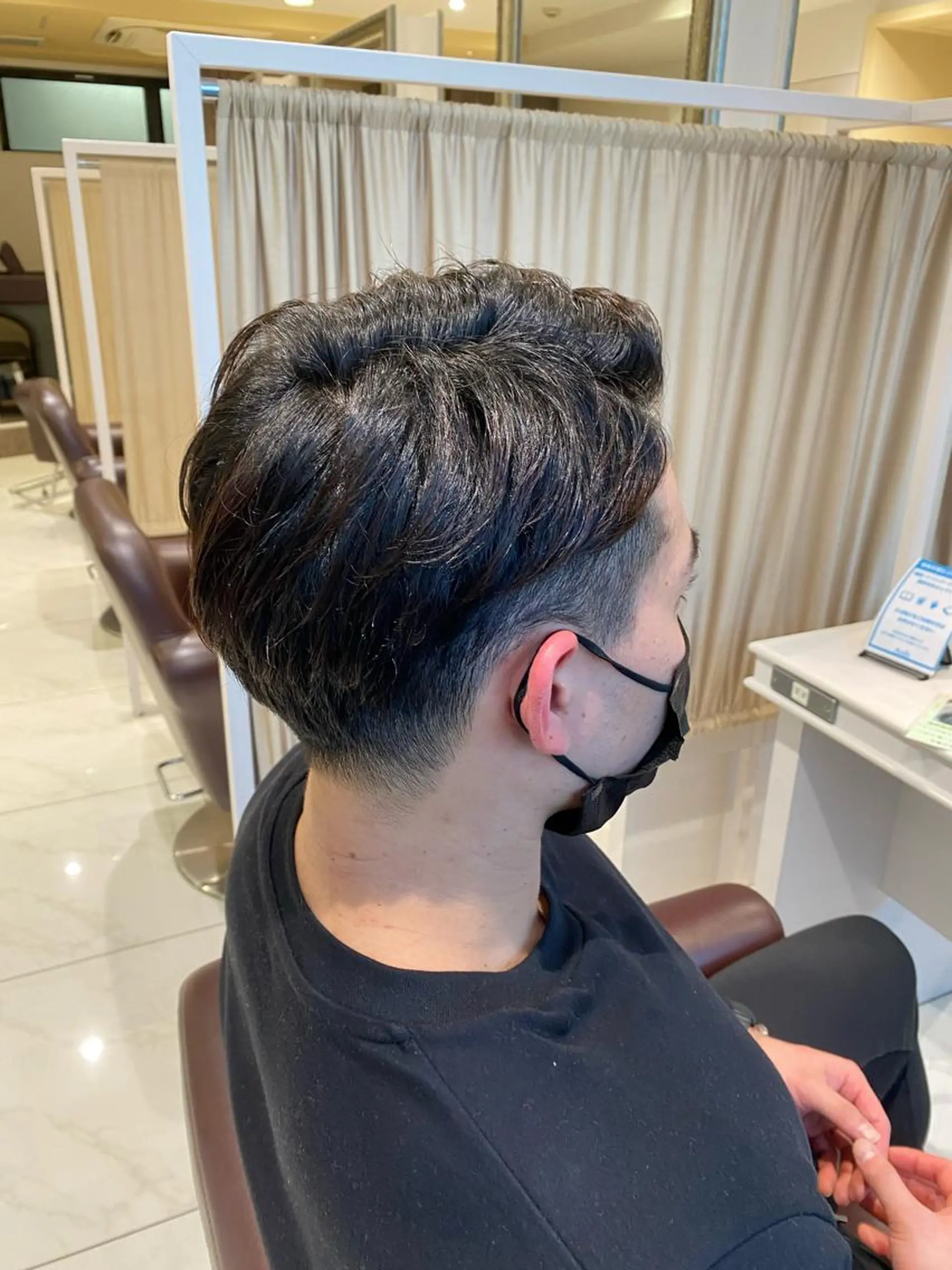 メンズ カット パーマ 🍊オオノ リホ🍑のヘアスタイル