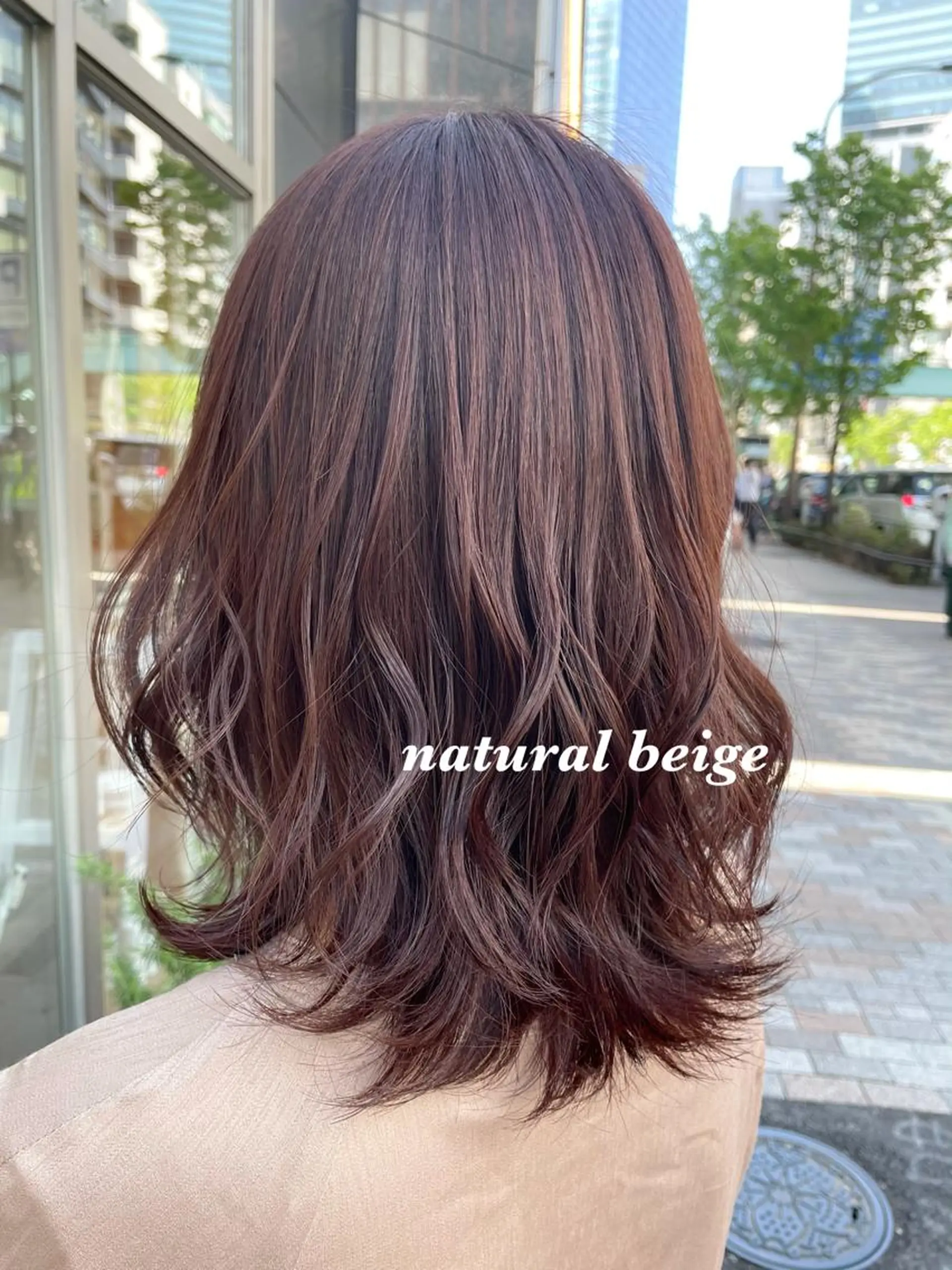 カラー ブリーチ ブラウンカラー ナチュラルブラウン ヘアアレンジ 🌿あがりれいなのその他イメージ