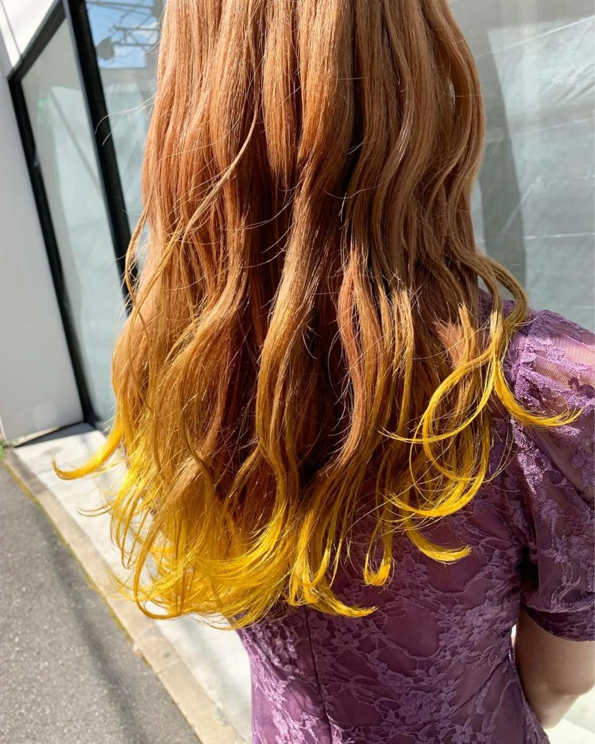 ロング 🌿earth亀有店 【緑髪のノブ】🌿のヘアスタイル