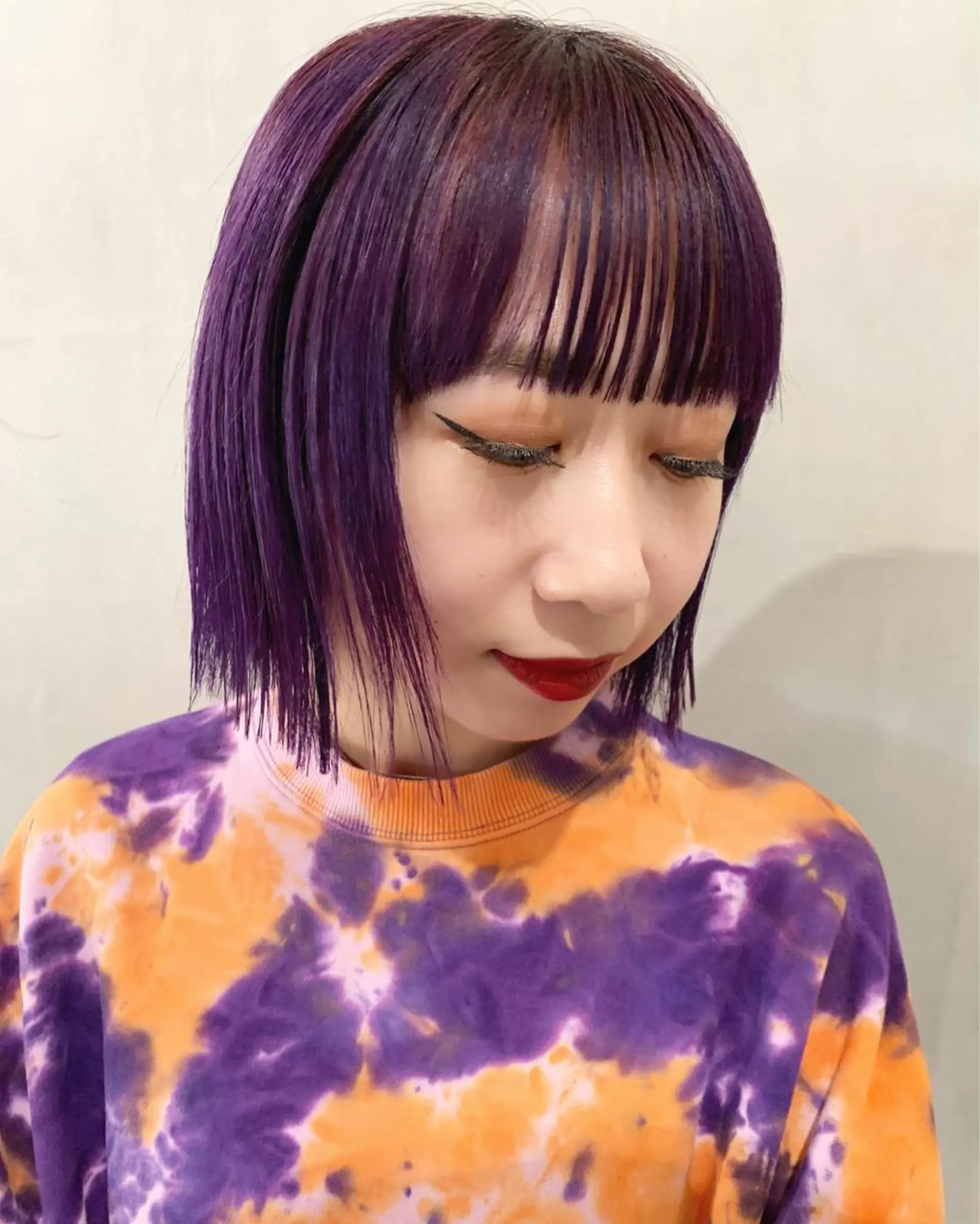 ショート カラー カット ヘアカラー トリートメント 優 作のヘアスタイル