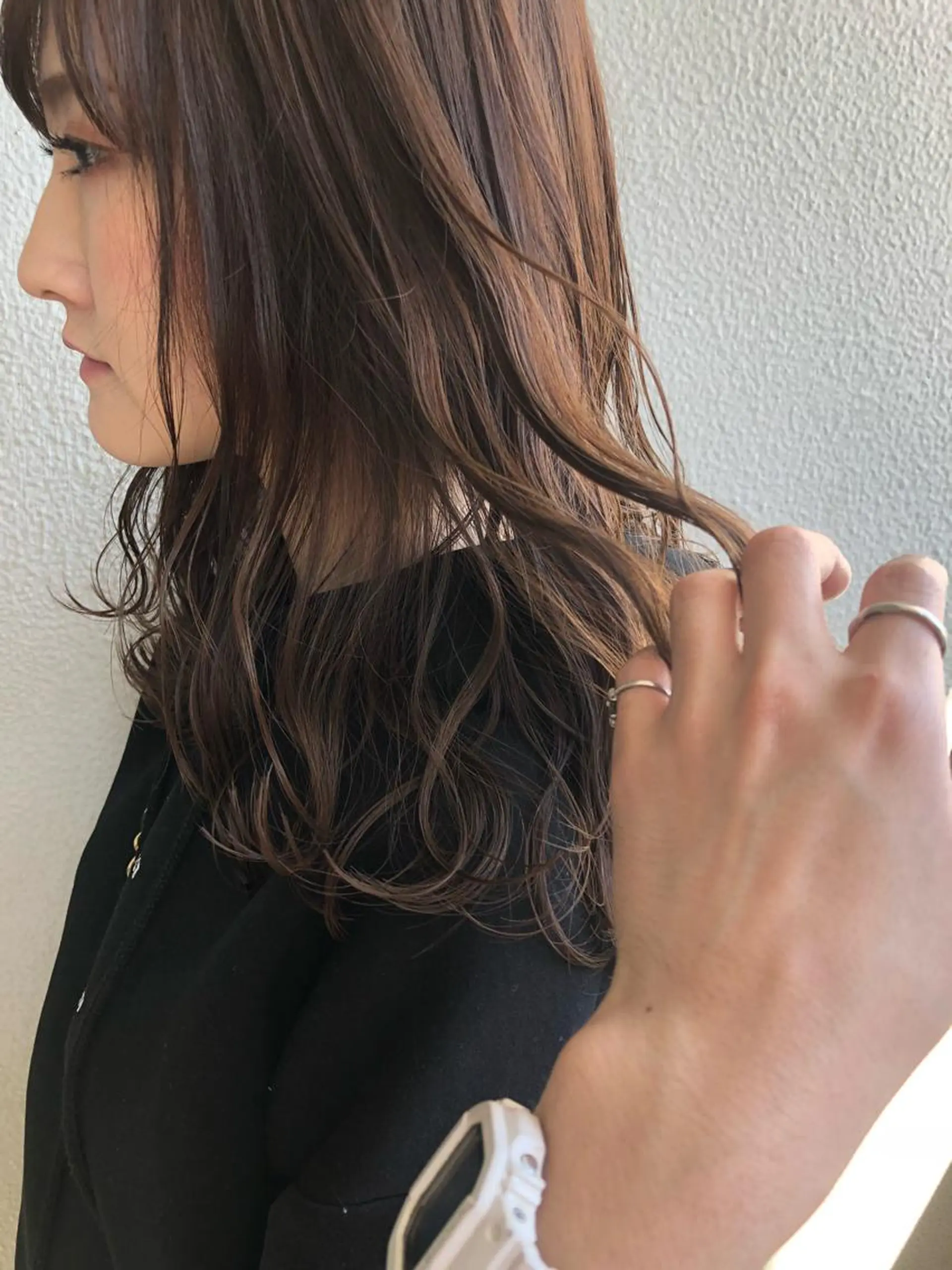 ロング 森本裕/オーナー/ スパイラルパーマのヘアスタイル