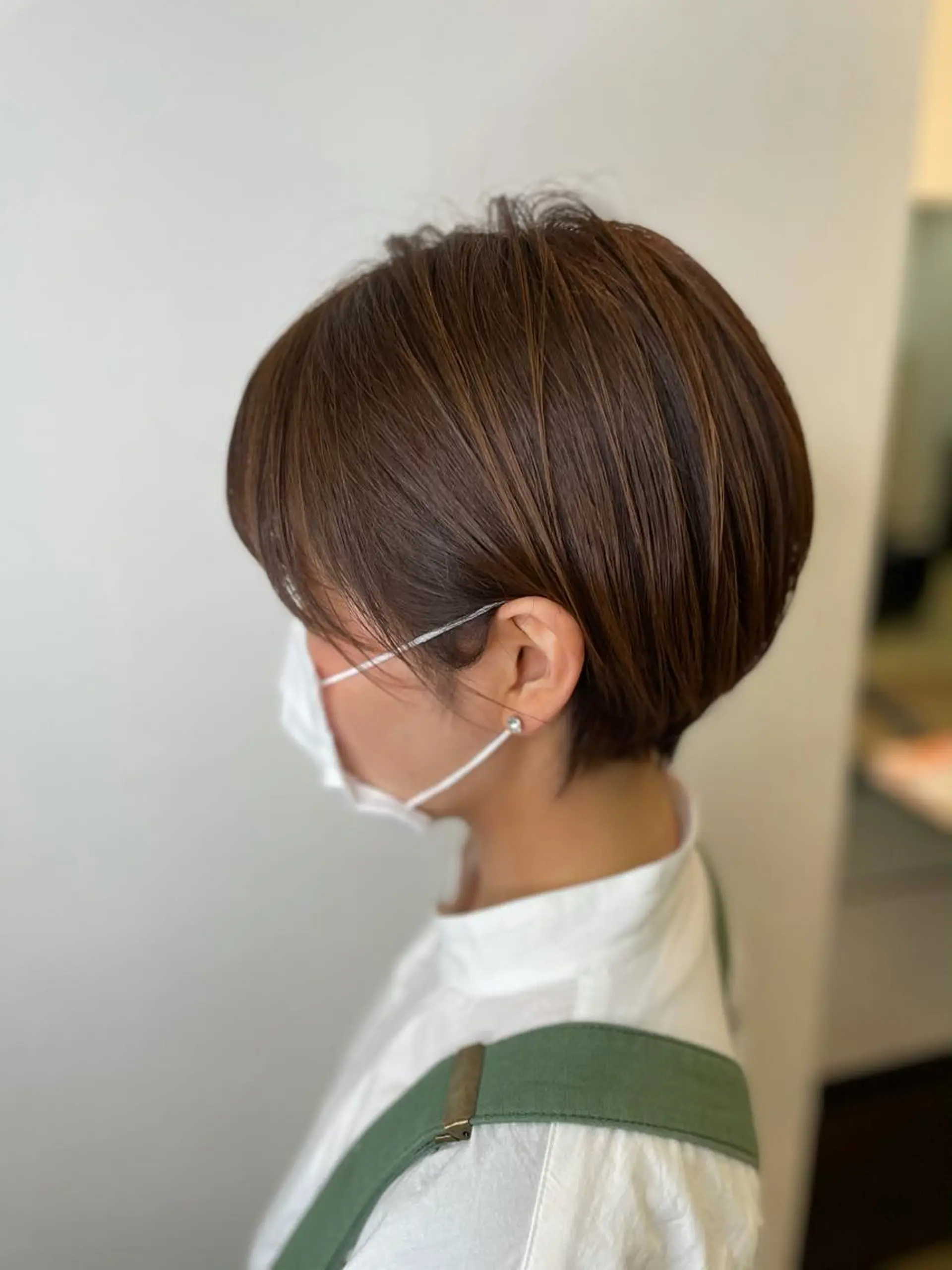 ショート カラー 丸みショート ショートヘア カット ヘアカラー トリートメント IORI #韓国ヘア#髪質改善のヘアスタイル