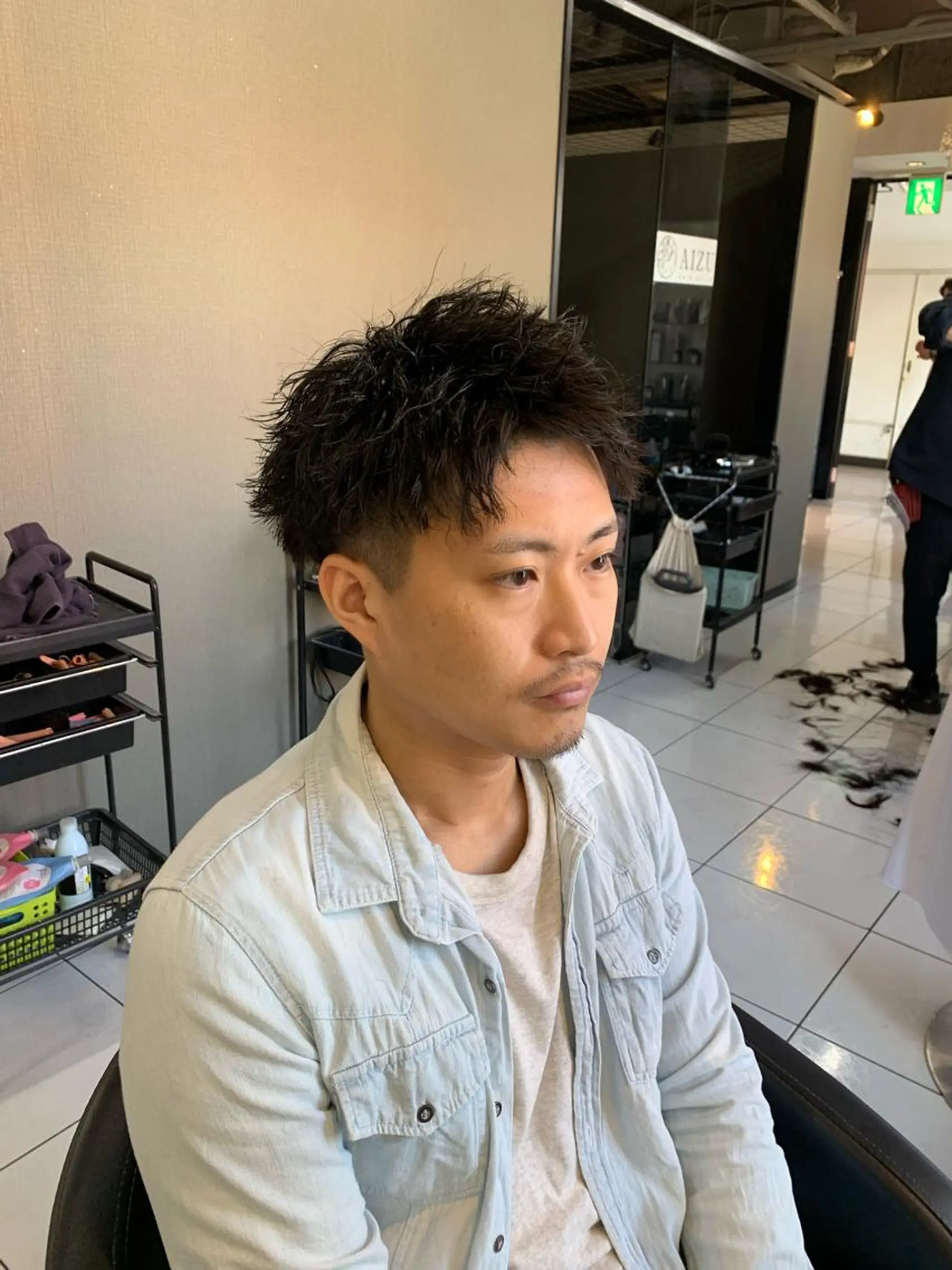 ショート カット パーマ 🔥メンズ特化🔥 佐藤桂崇のヘアスタイル