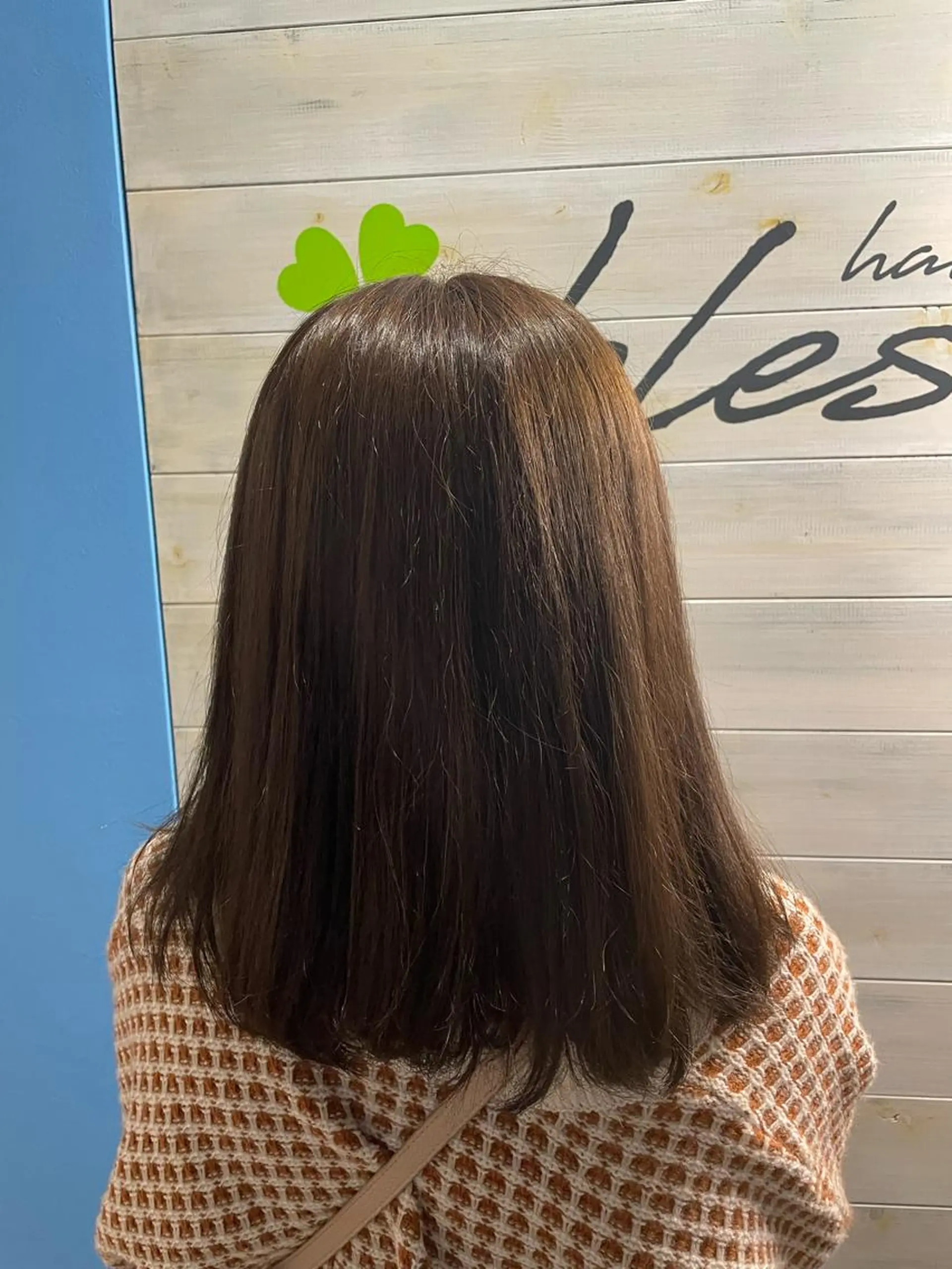 ミディアム カラー bless所属・shoki カットモデル大募集のヘアスタイル