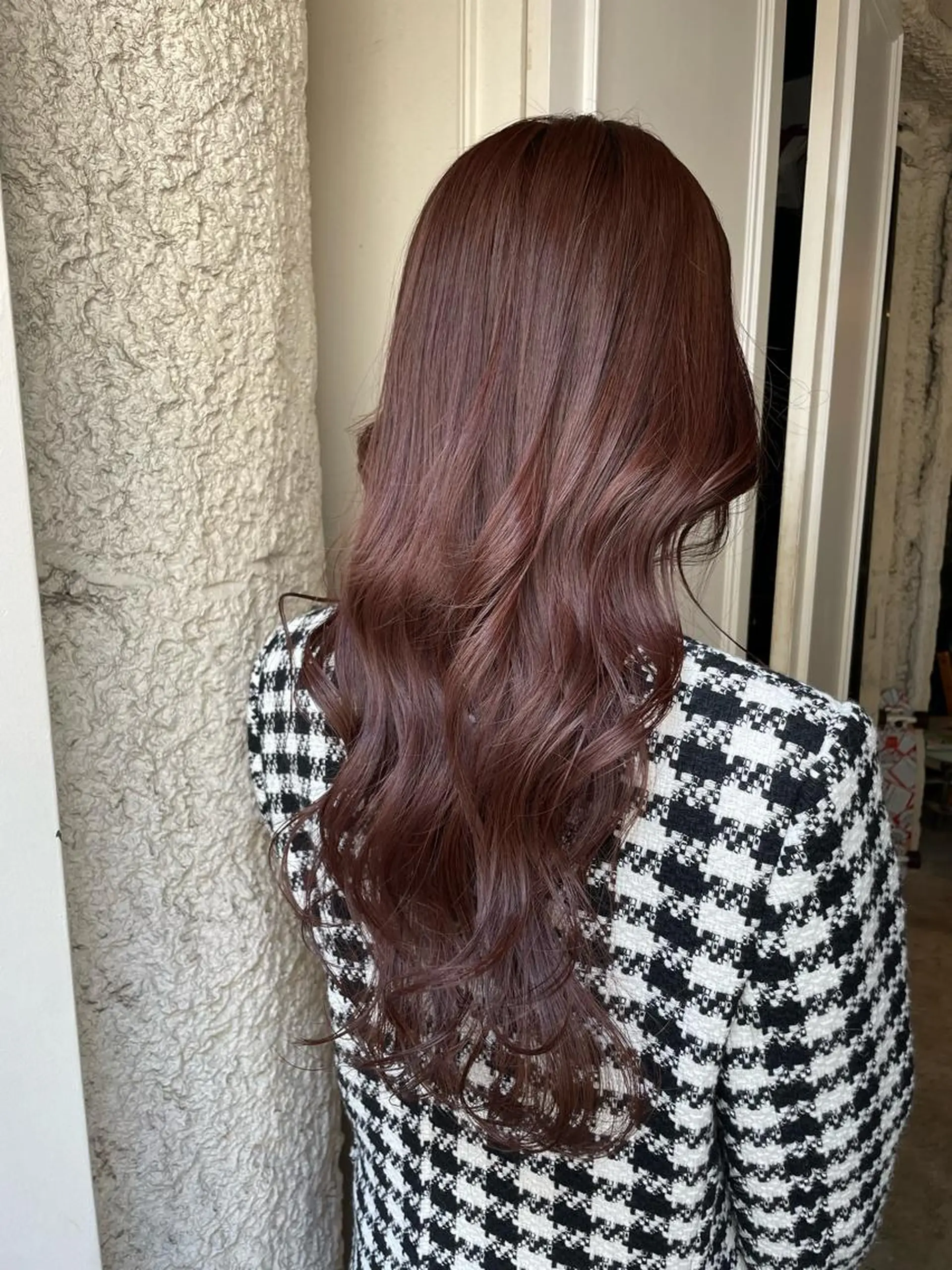 セミロング 顔まわりレイヤー 韓国風ヘア レイヤーカット ローレイヤー 縮毛矯正 カット ヘアカラー トリートメント Masena所属・【必ず似合わせます】 川口航平のヘアスタイル