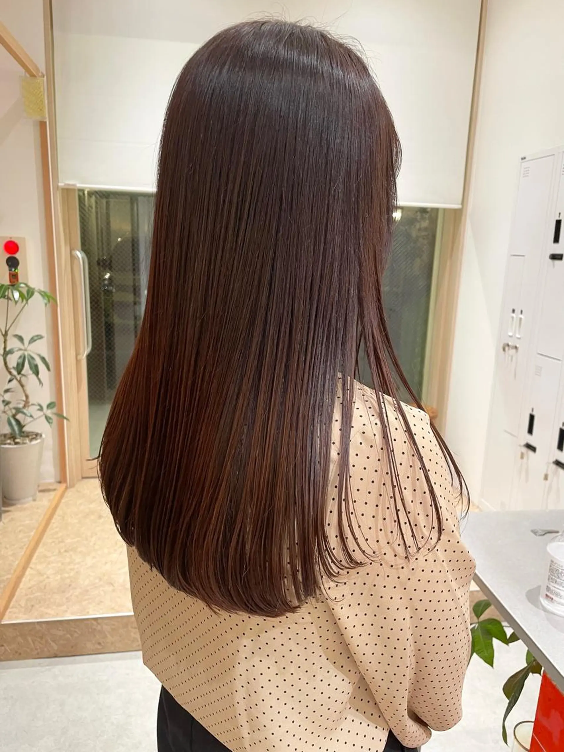 ロング カラー カット ヘアカラー トリートメント 🍊暖色×顔周り 🍊cocoroのヘアスタイル