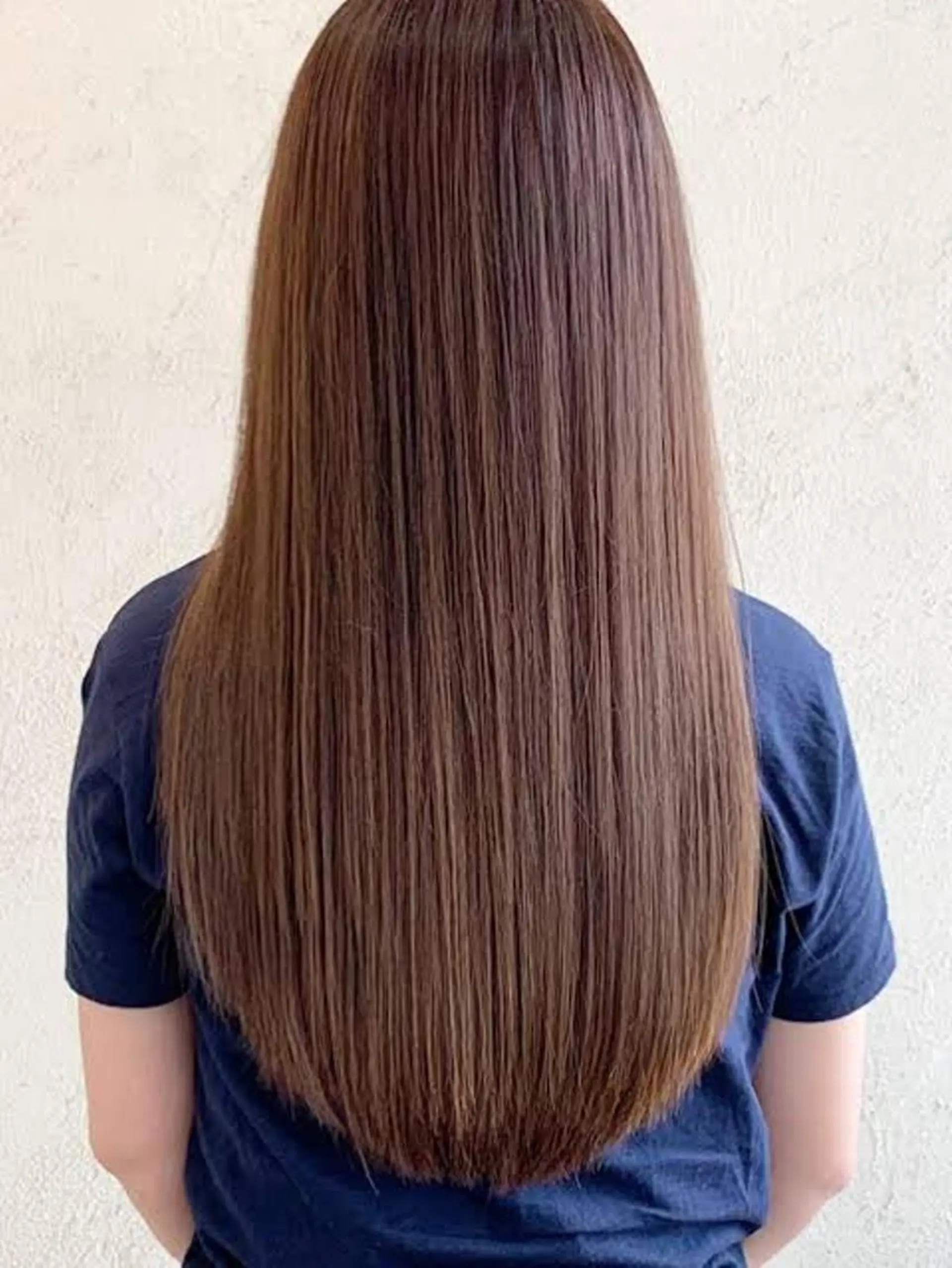 ロング カット 縮毛矯正 松永 かずきのヘアスタイル