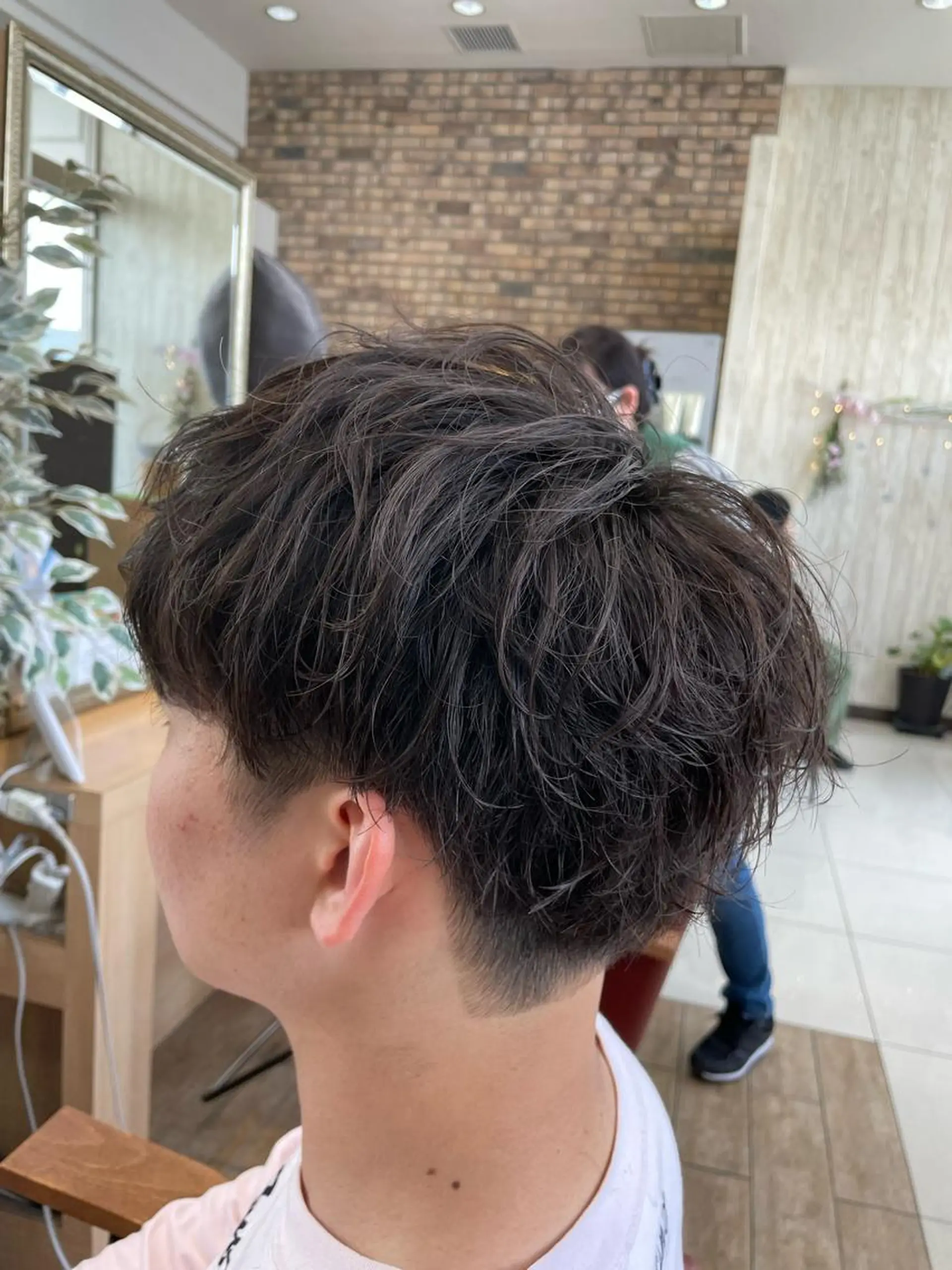 パーマ メンズ 💫カットパーマ💫 伊原虎太郎のヘアスタイル