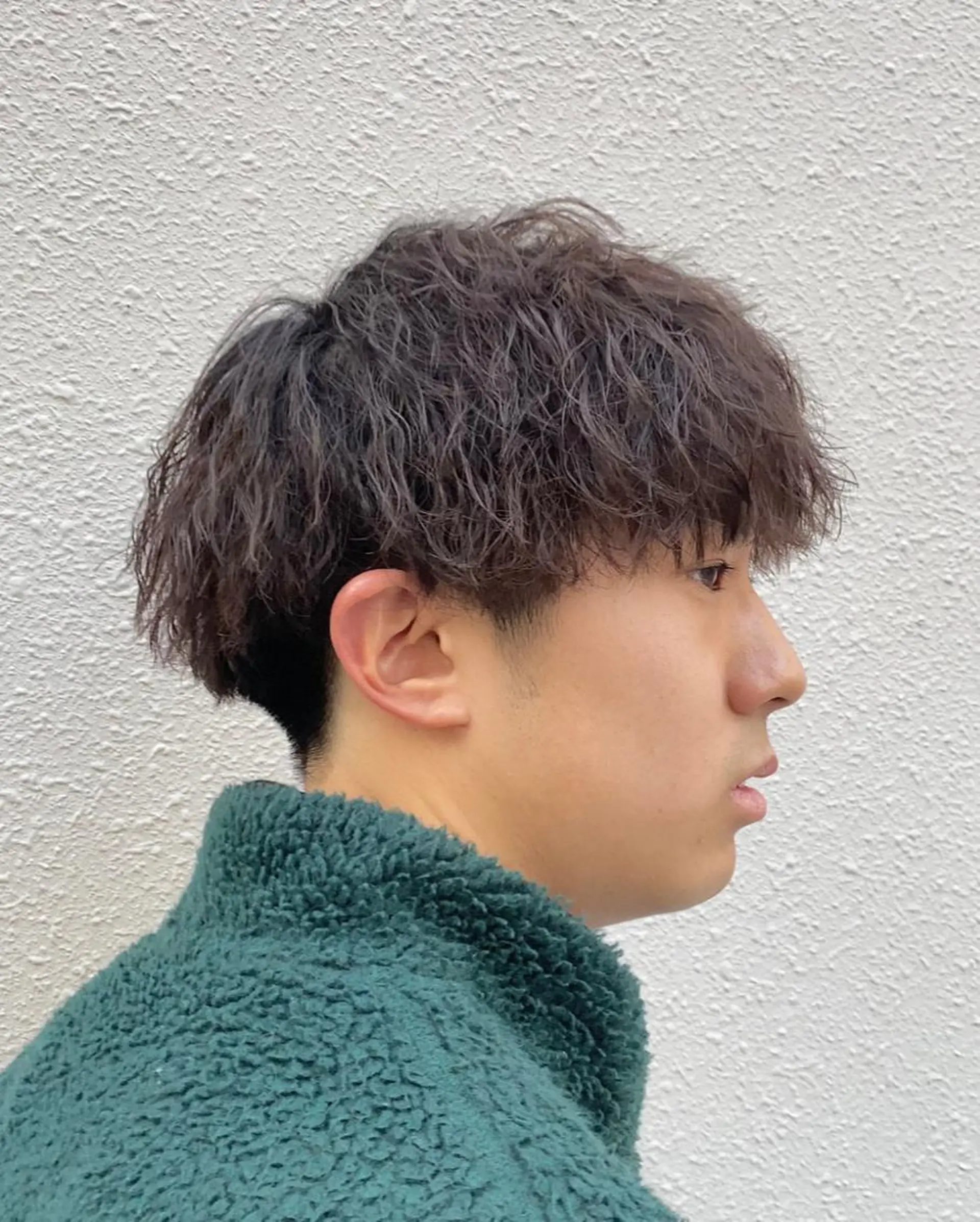 ショート パーマ メンズ メンズパーマ 波巻きパーマ 楽で簡単に決まる メンズヘア💥曽我尾のヘアスタイル