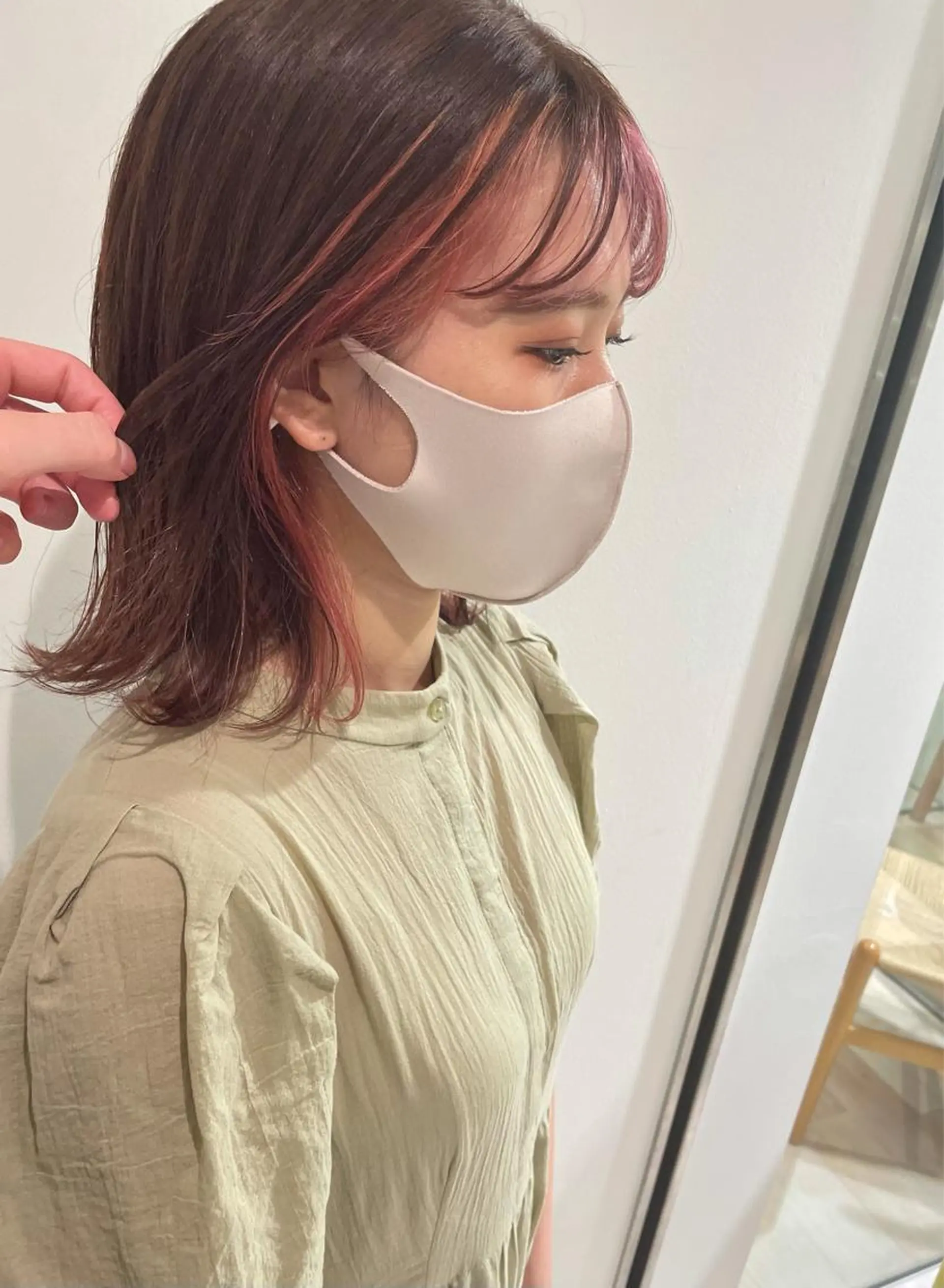 ミディアム カラー ブリーチ ブリーチ/レイヤー 🌻Mutsumiのヘアスタイル