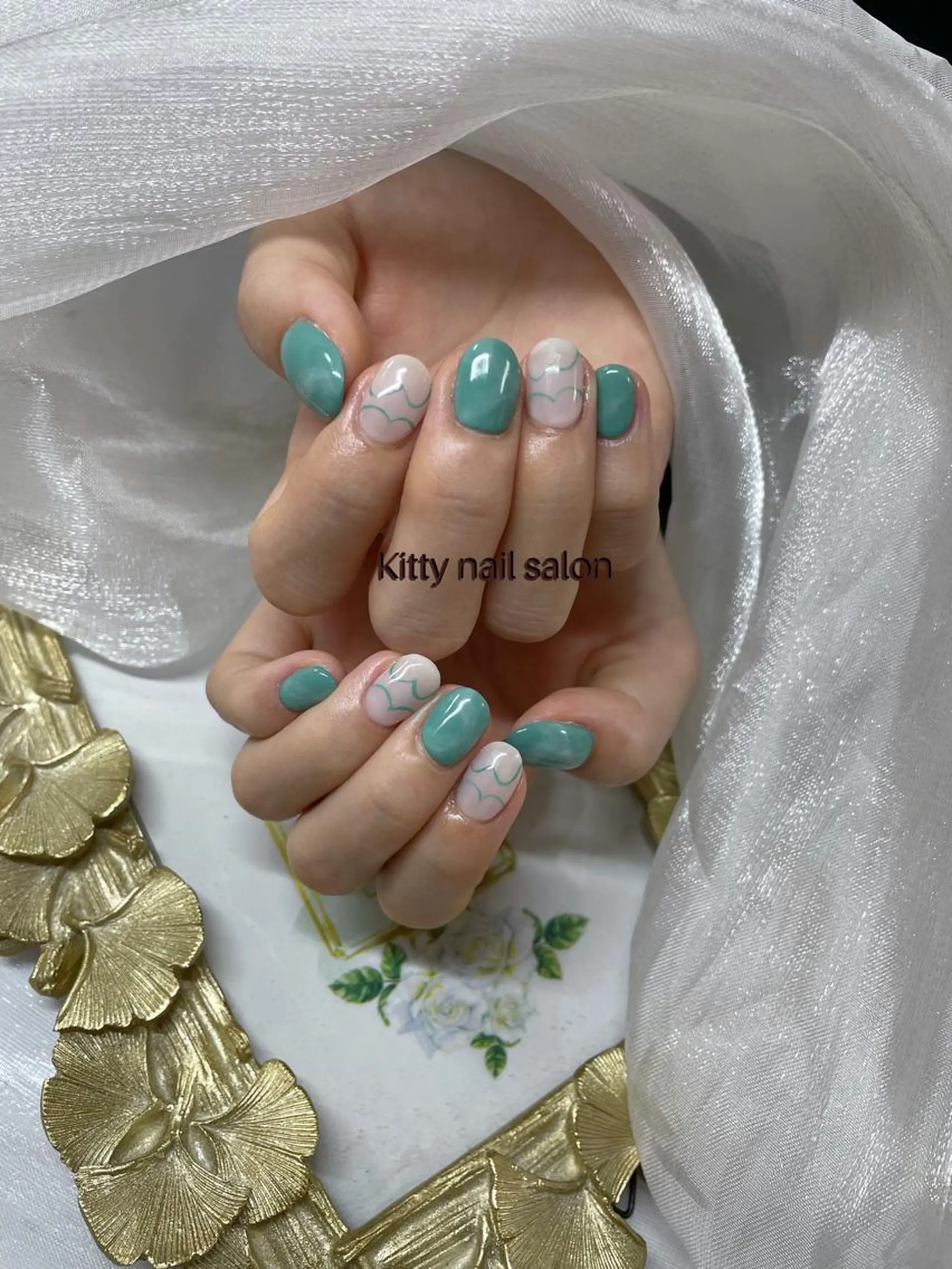 ネイル ハンドネイル kitty nail salonのネイルデザイン