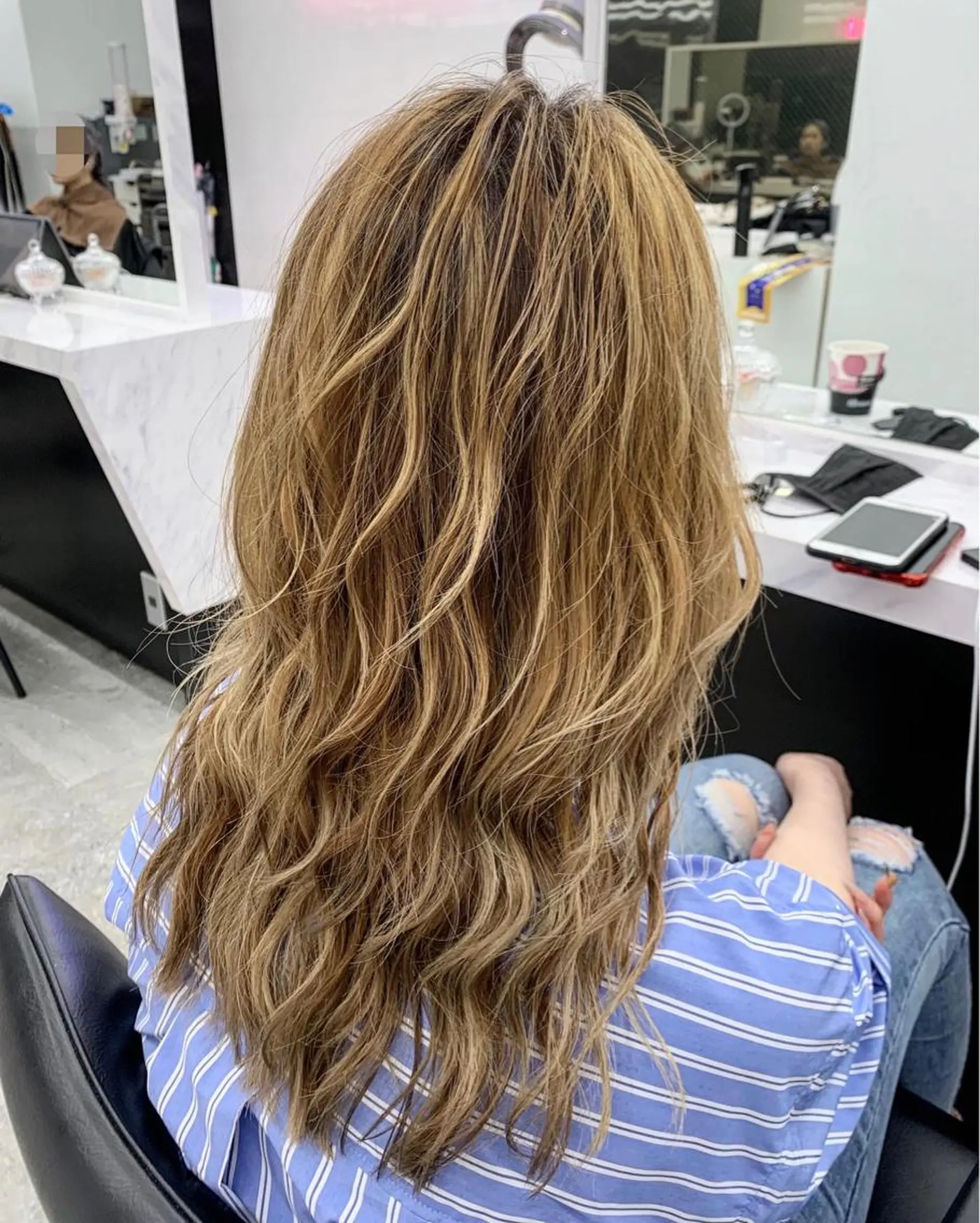 ロング カラー とも🏆プルエクステ /髪質改善🏆渋谷のヘアスタイル