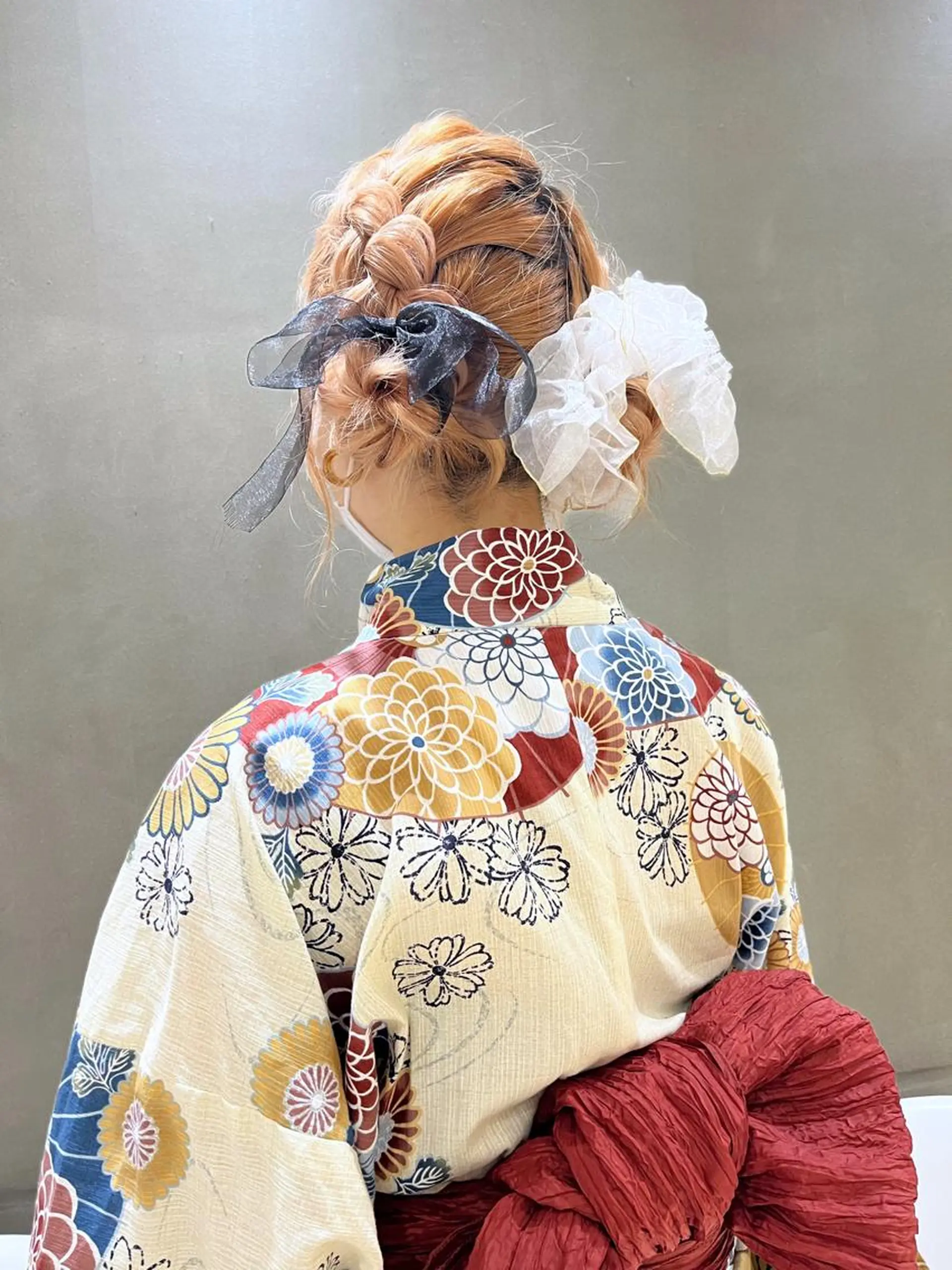 セミロング ヘアアレンジ 奥山 沙季(大井町)のヘアスタイル