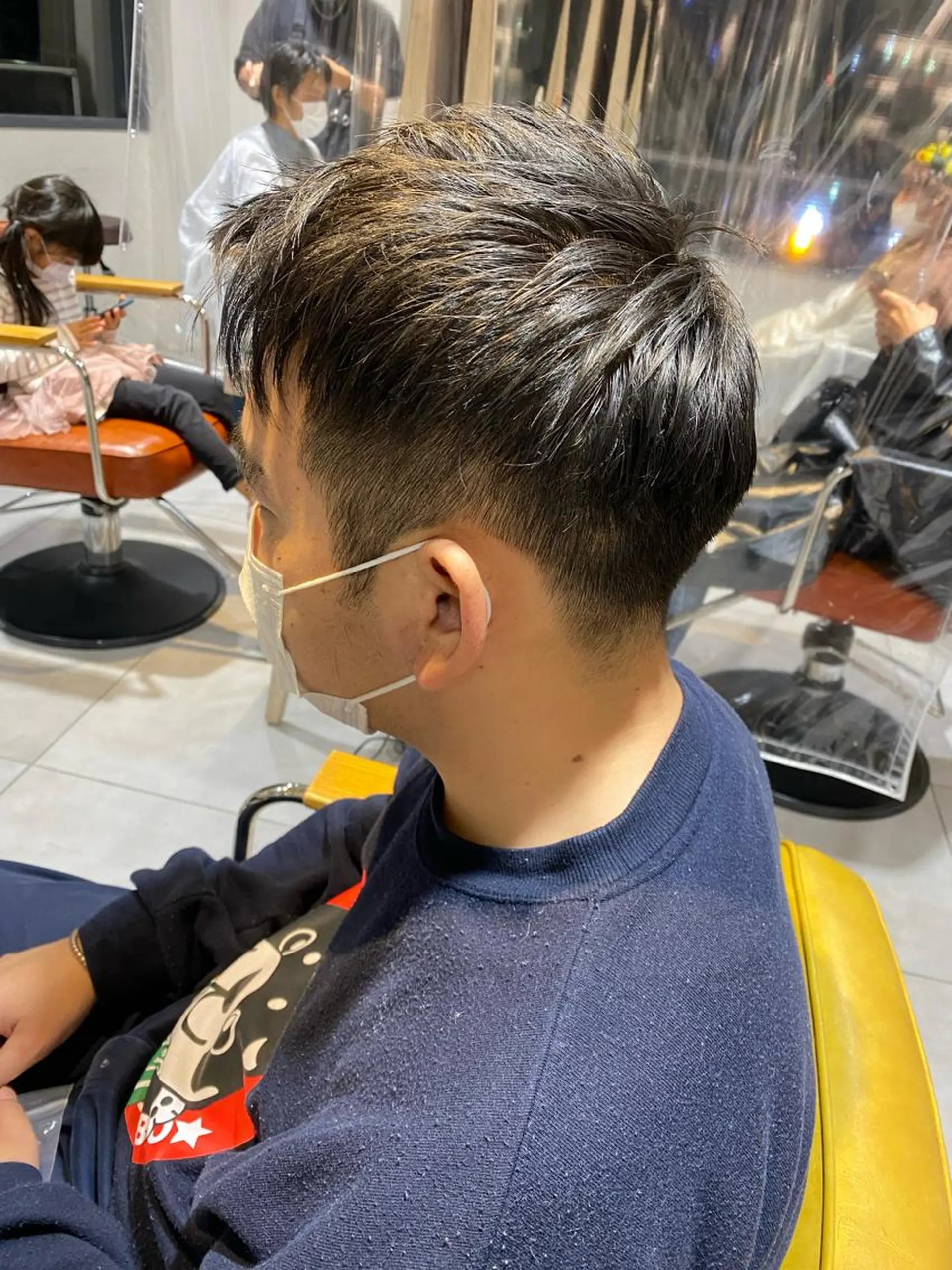 メンズ ツーブロック 刈り上げ 関口 桃花🌷 暖色カラーのヘアスタイル