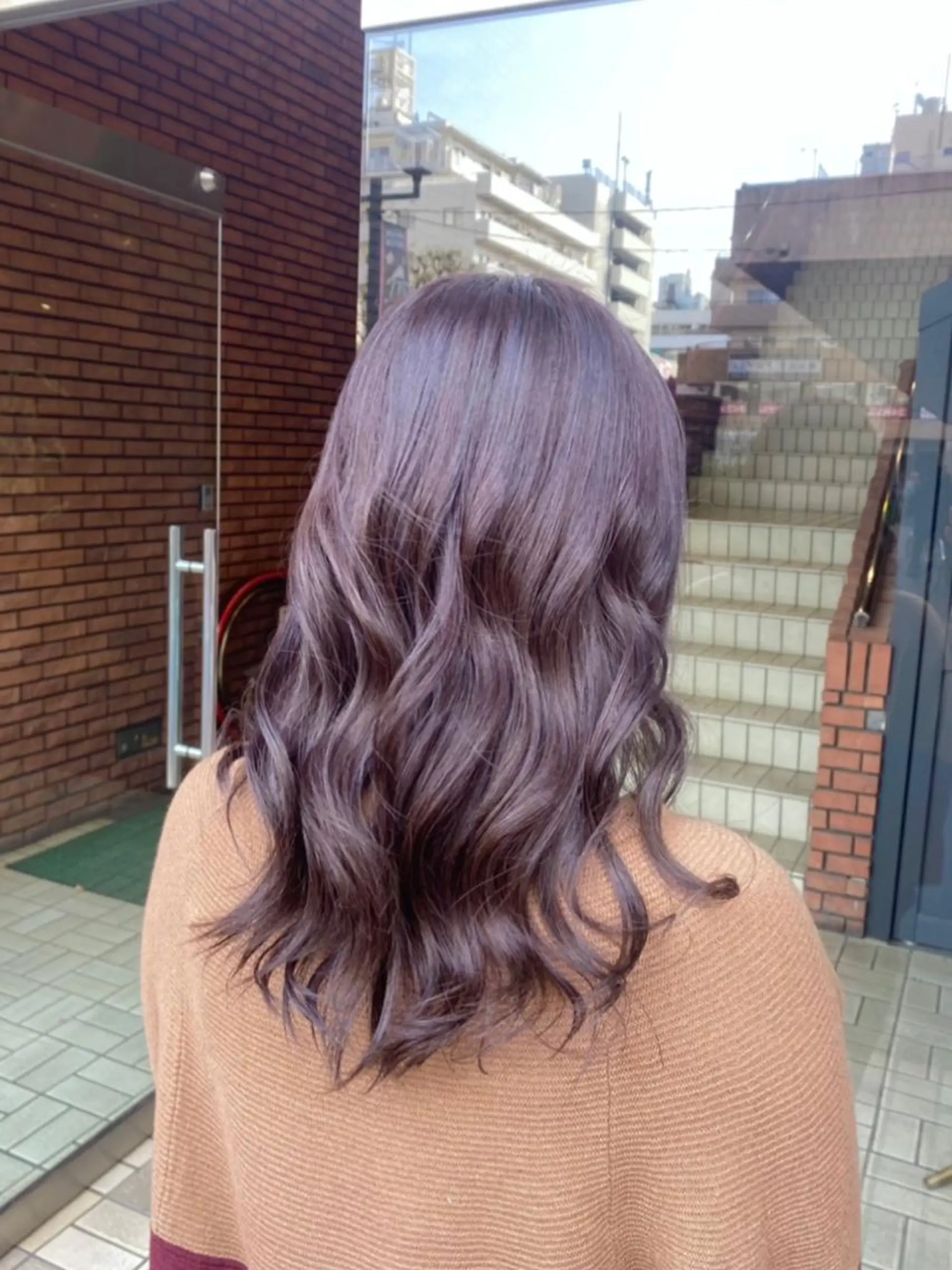 ロング ヘアカラー トリートメント motel所属・モデルや芸能人も通う ✨マンツーマンサロンのヘアスタイル